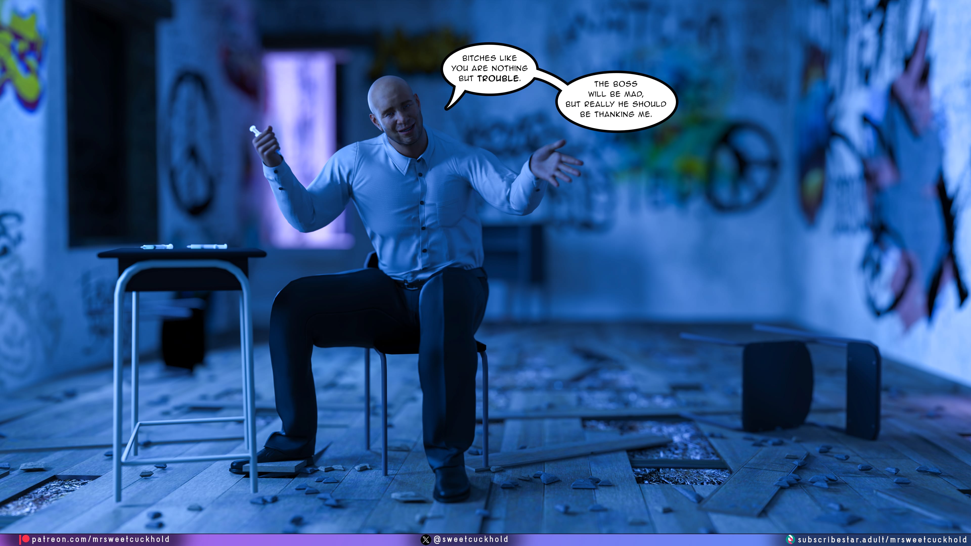 Undercover Betrayal [Mr.SweetCuckhold] 10 . Undercover Betrayal - Chapter 10 [Mr.SweetCuckhold] – page 40