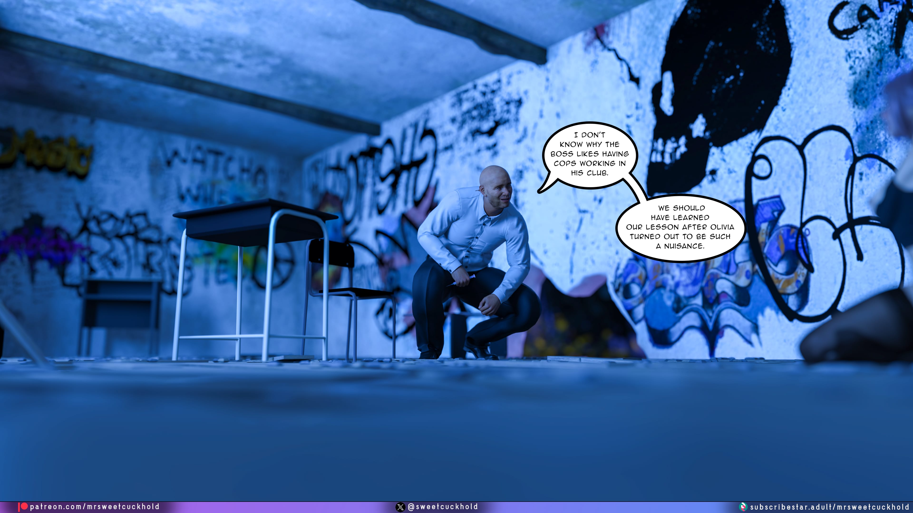 Undercover Betrayal [Mr.SweetCuckhold] 10 . Undercover Betrayal - Chapter 10 [Mr.SweetCuckhold] – page 43