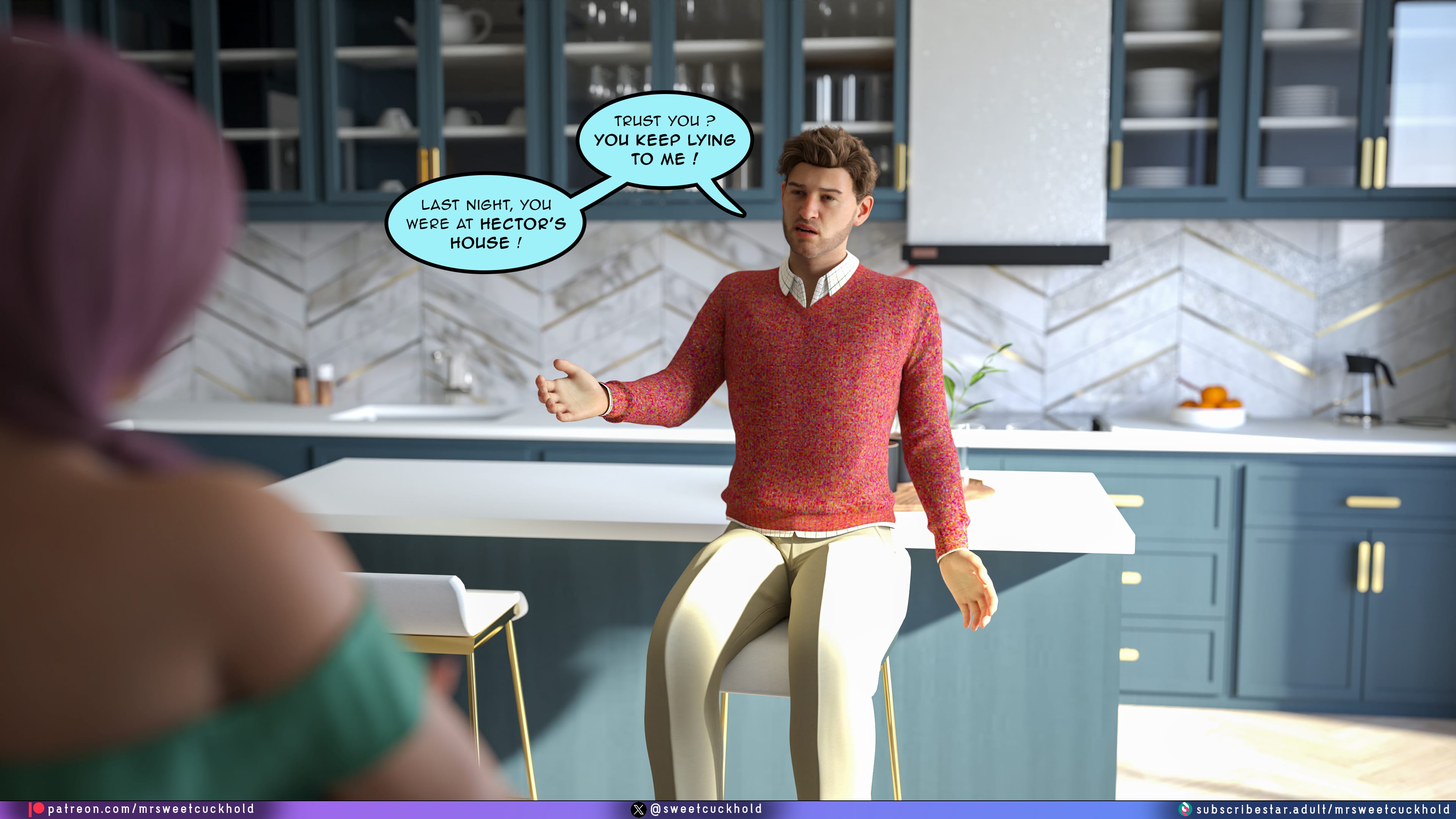 Undercover Betrayal [Mr.SweetCuckhold] 6 . Undercover Betrayal - Chapter 6 [Mr.SweetCuckhold] – page 33