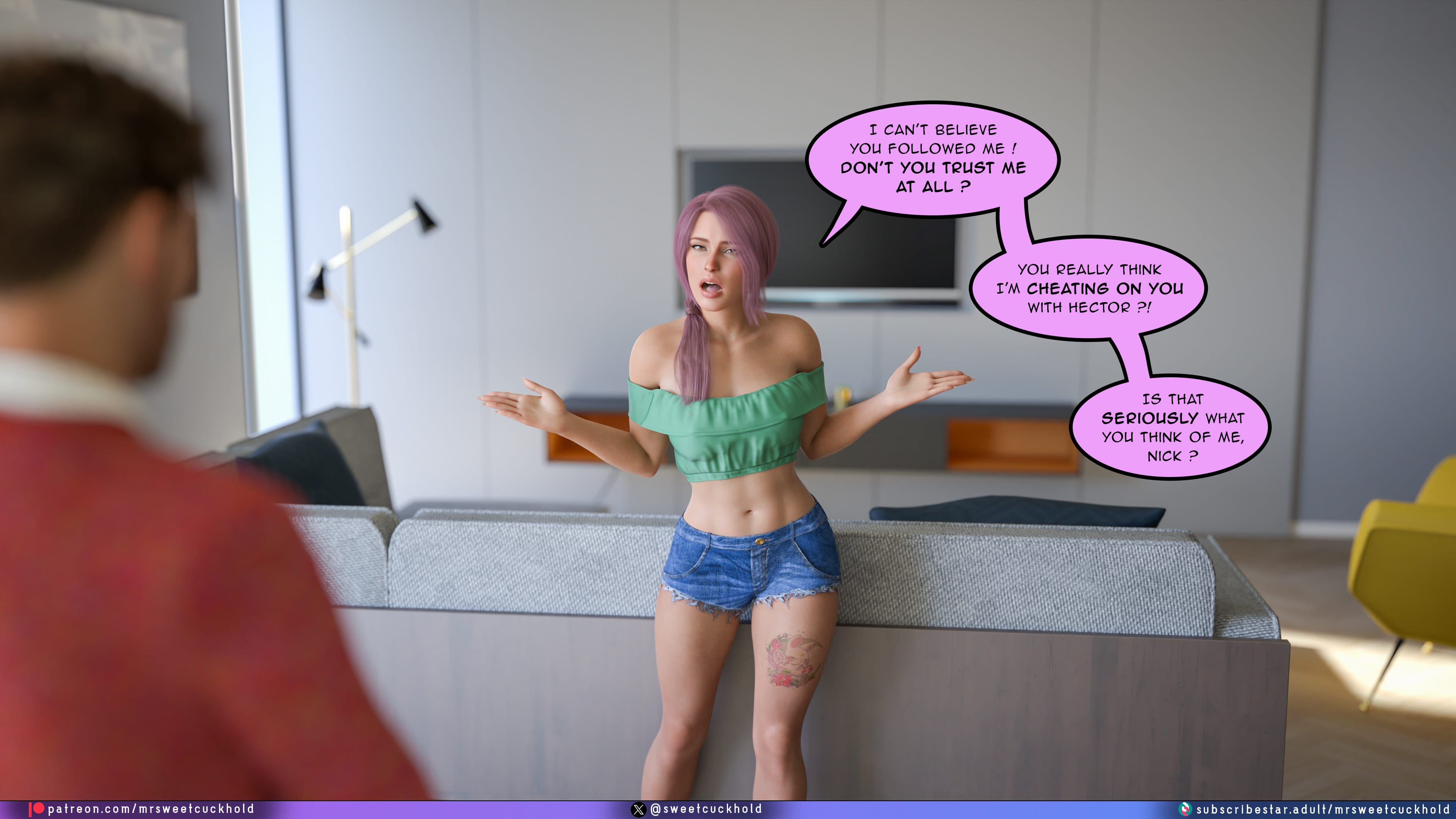 Undercover Betrayal [Mr.SweetCuckhold] 6 . Undercover Betrayal - Chapter 6 [Mr.SweetCuckhold] – page 38