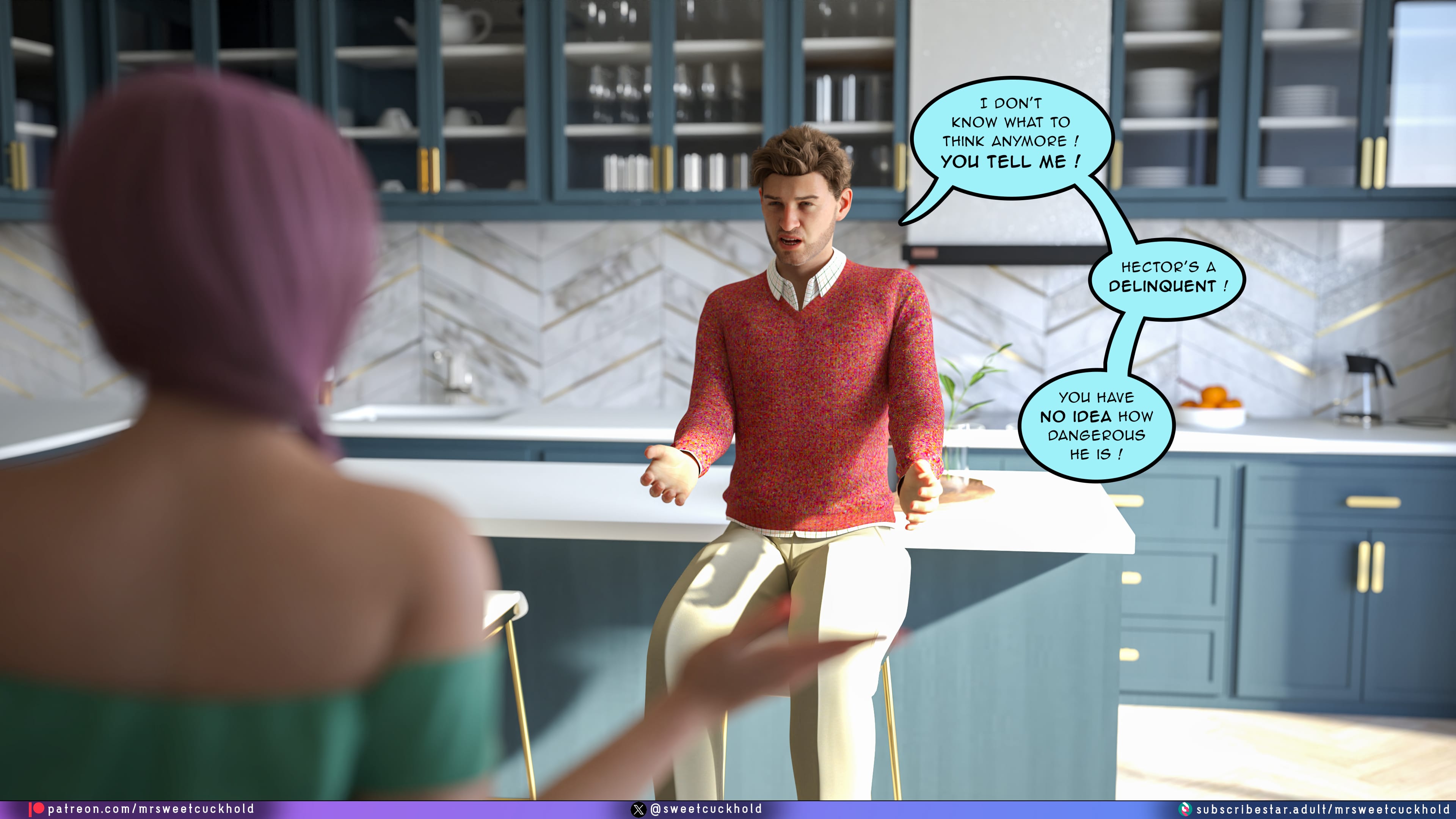 Undercover Betrayal [Mr.SweetCuckhold] 6 . Undercover Betrayal - Chapter 6 [Mr.SweetCuckhold] – page 39