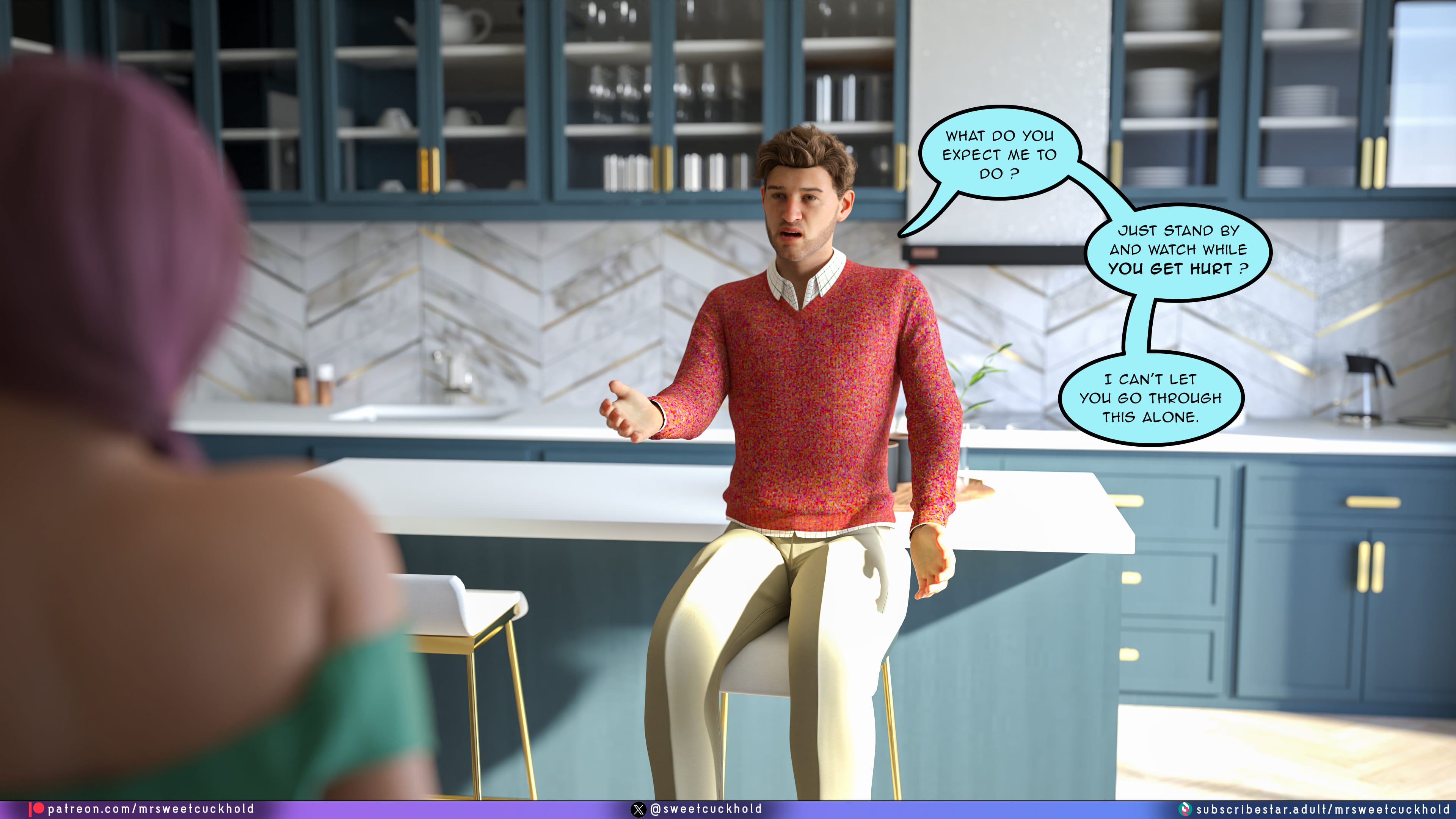 Undercover Betrayal [Mr.SweetCuckhold] 6 . Undercover Betrayal - Chapter 6 [Mr.SweetCuckhold] – page 45