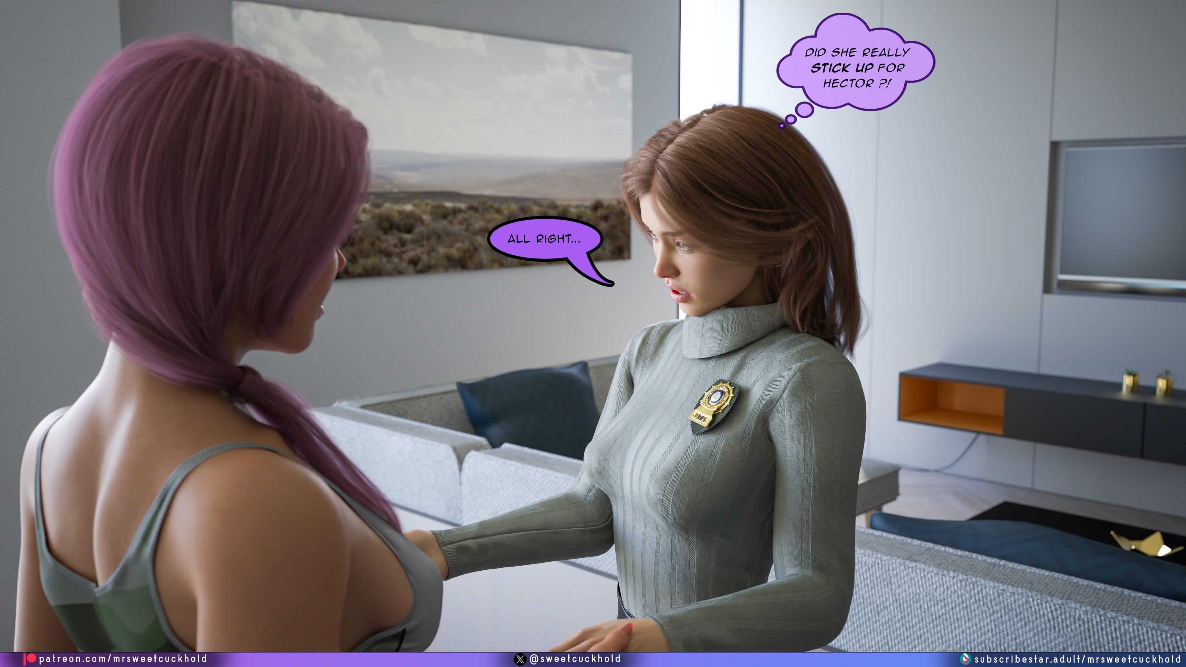 Undercover Betrayal [Mr.SweetCuckhold] 5 . Undercover Betrayal - Chapter 5 [Mr.SweetCuckhold] – page 17