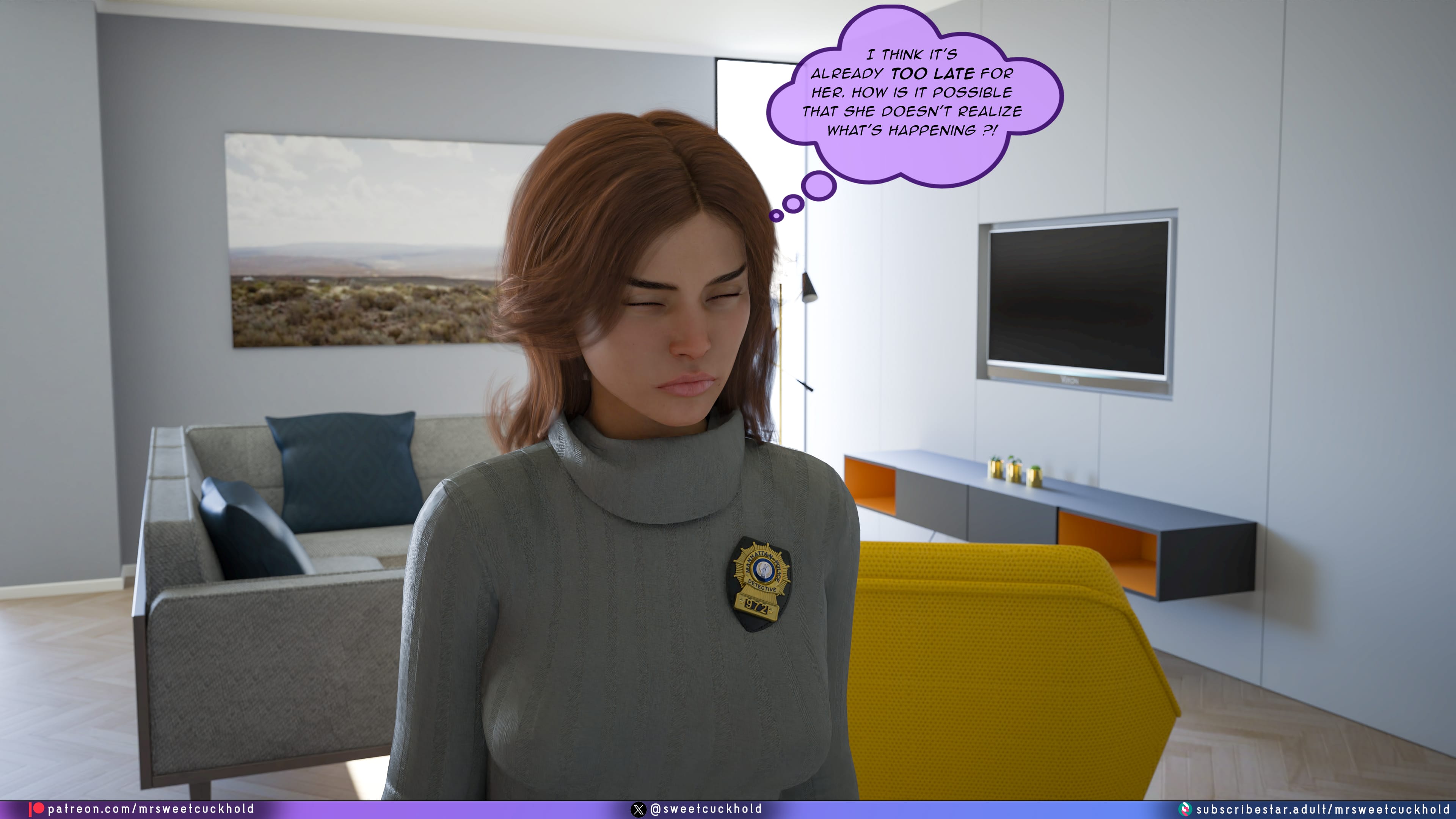 Undercover Betrayal [Mr.SweetCuckhold] 5 . Undercover Betrayal - Chapter 5 [Mr.SweetCuckhold] – page 20