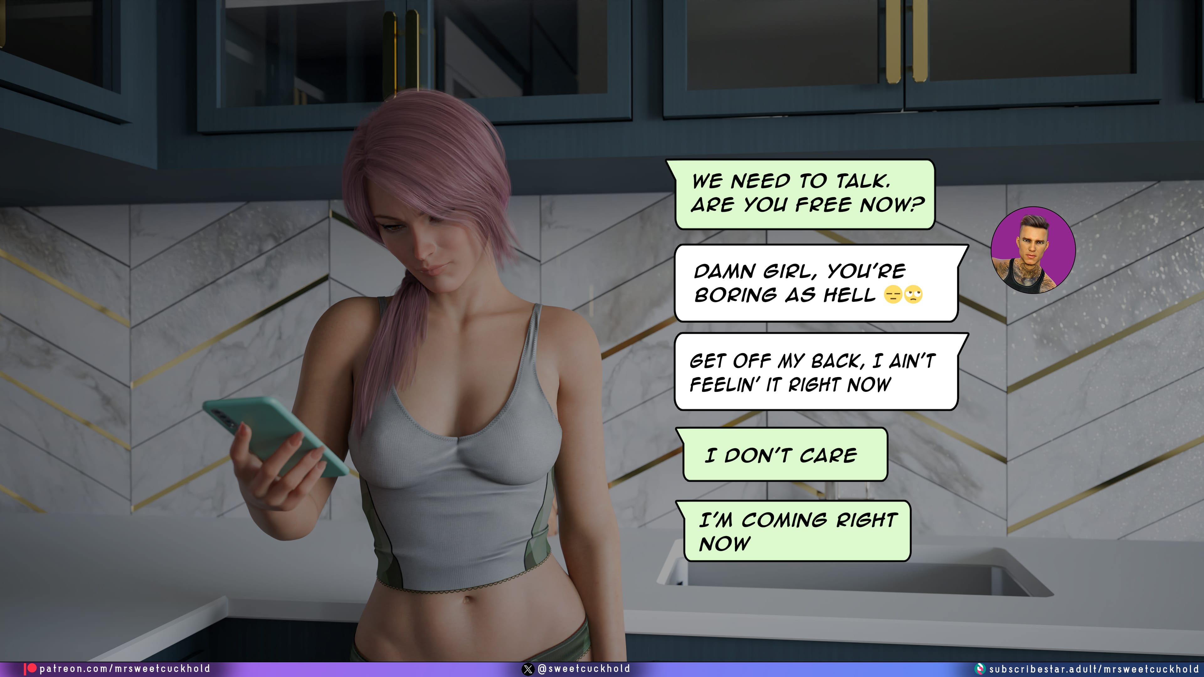 Undercover Betrayal [Mr.SweetCuckhold] 5 . Undercover Betrayal - Chapter 5 [Mr.SweetCuckhold] – page 25