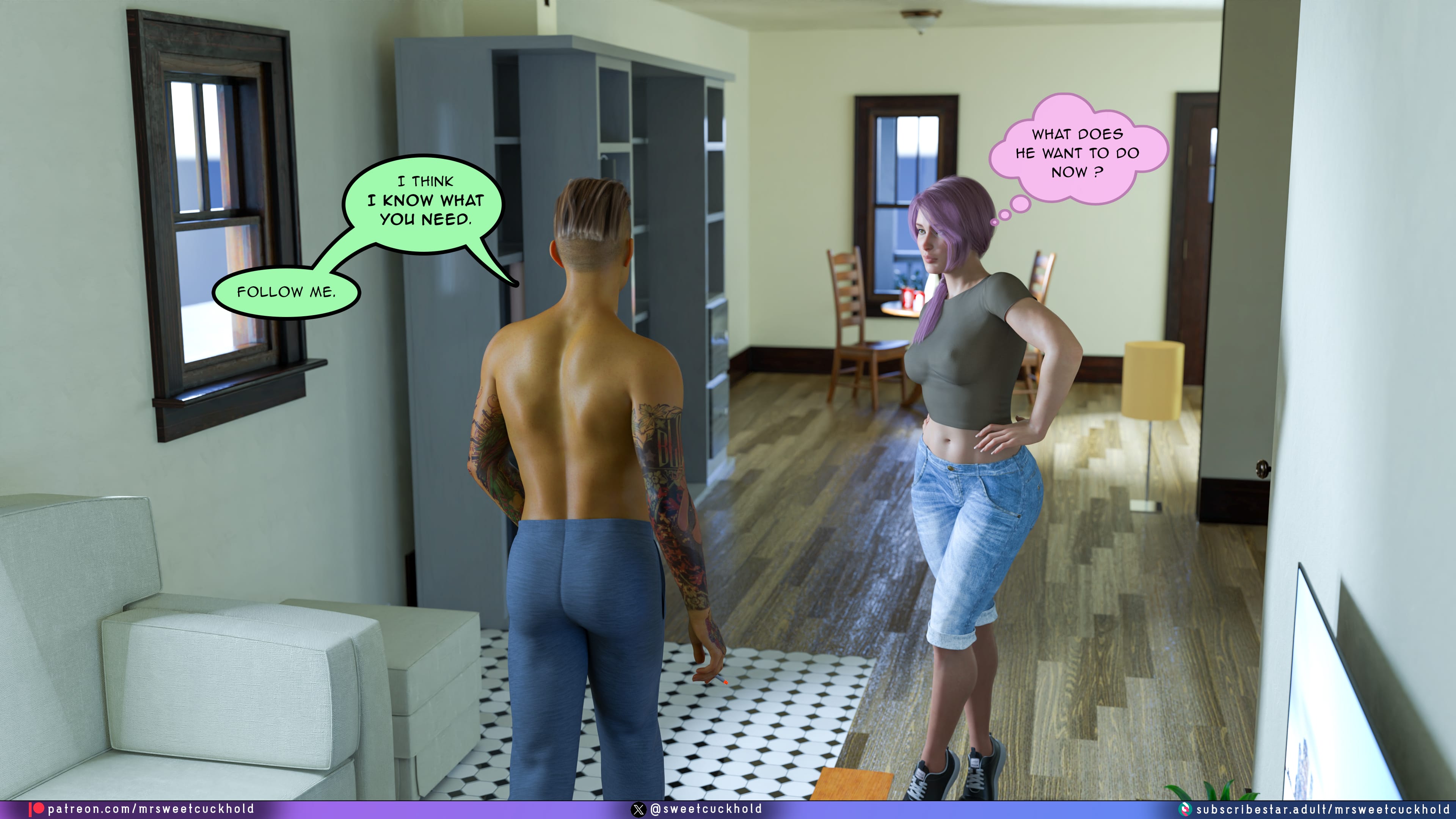 Undercover Betrayal [Mr.SweetCuckhold] 5 . Undercover Betrayal - Chapter 5 [Mr.SweetCuckhold] – page 33