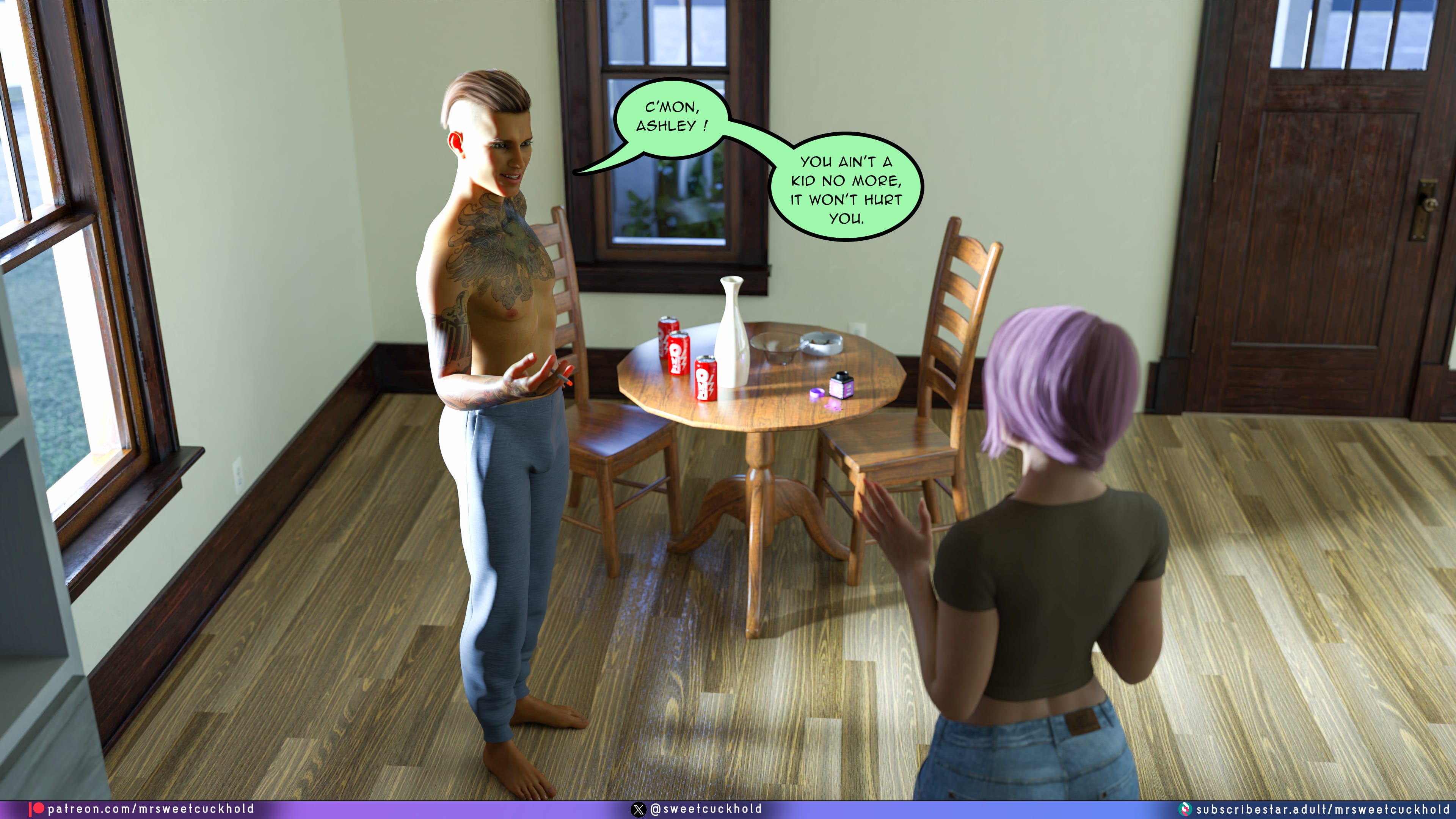 Undercover Betrayal [Mr.SweetCuckhold] 5 . Undercover Betrayal - Chapter 5 [Mr.SweetCuckhold] – page 37