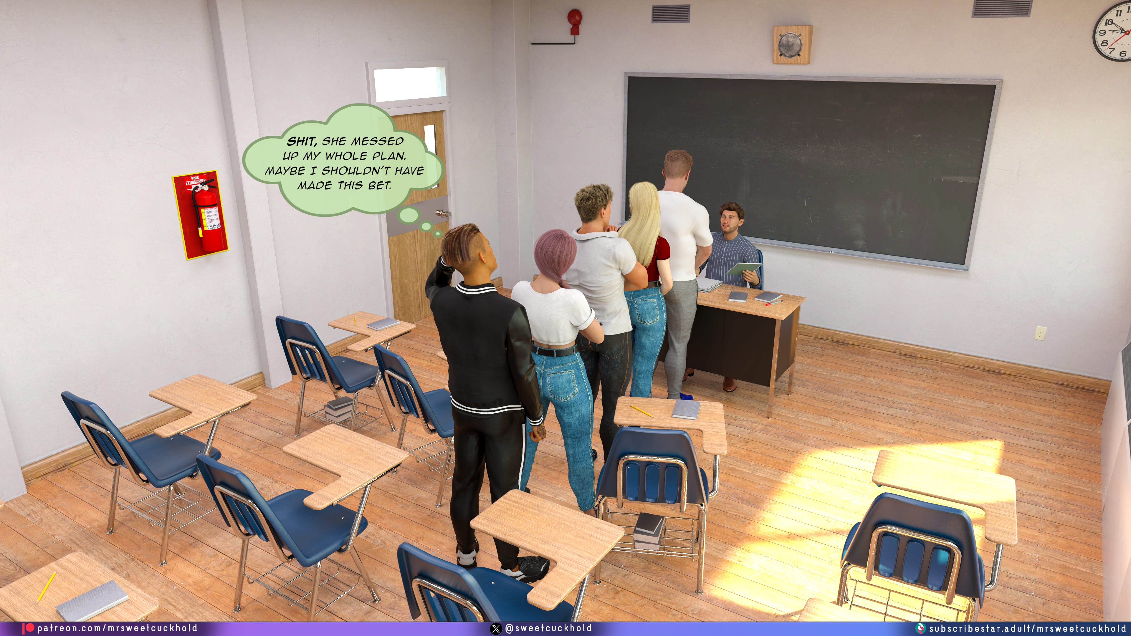 Undercover Betrayal [Mr.SweetCuckhold] 5 . Undercover Betrayal - Chapter 5 [Mr.SweetCuckhold] – page 58