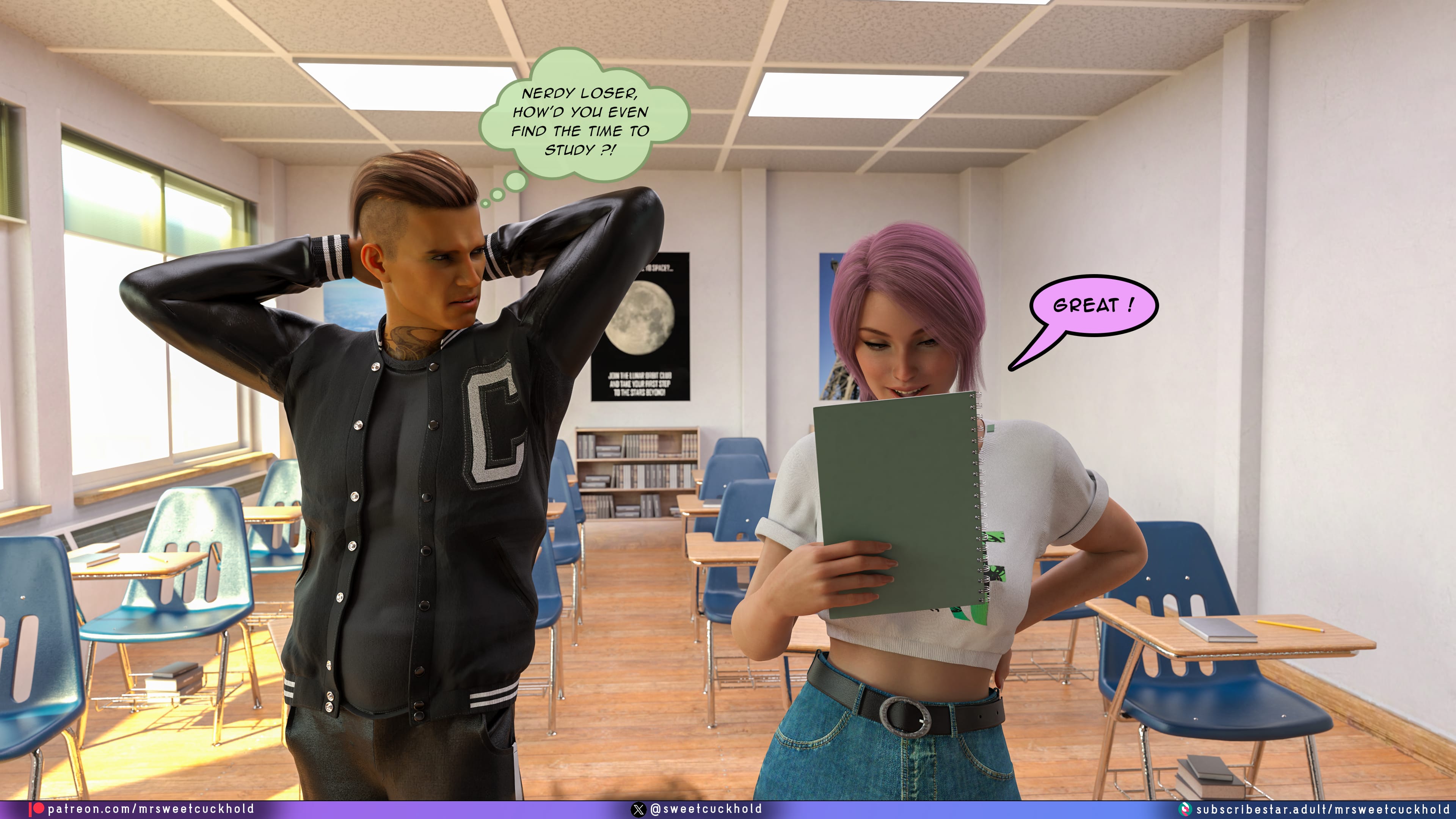 Undercover Betrayal [Mr.SweetCuckhold] 5 . Undercover Betrayal - Chapter 5 [Mr.SweetCuckhold] – page 64