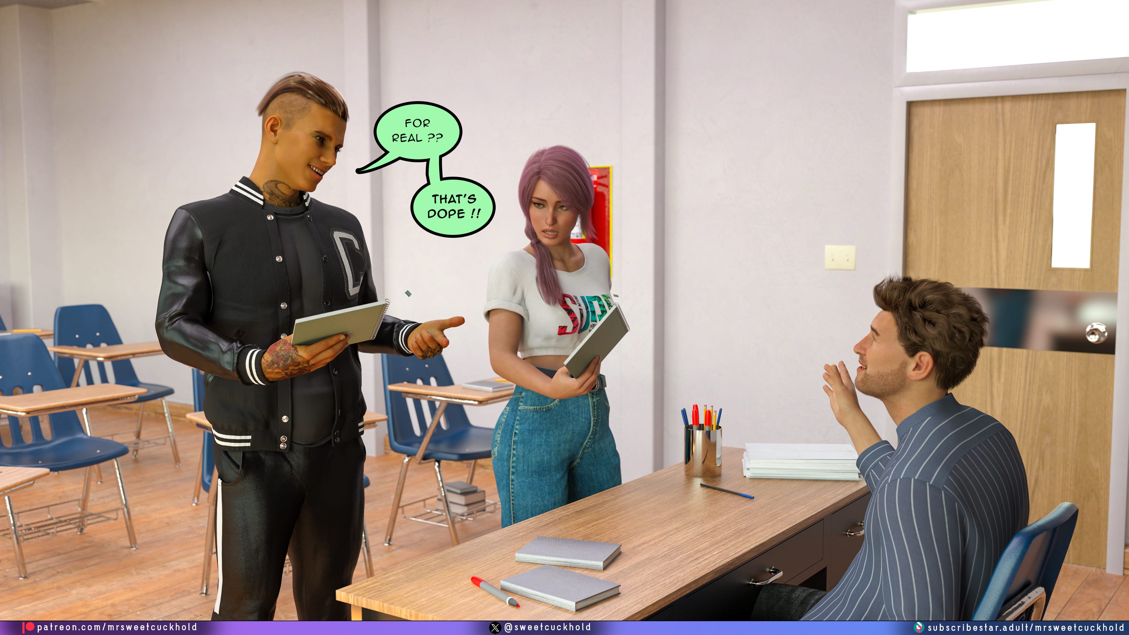 Undercover Betrayal [Mr.SweetCuckhold] 5 . Undercover Betrayal - Chapter 5 [Mr.SweetCuckhold] – page 67