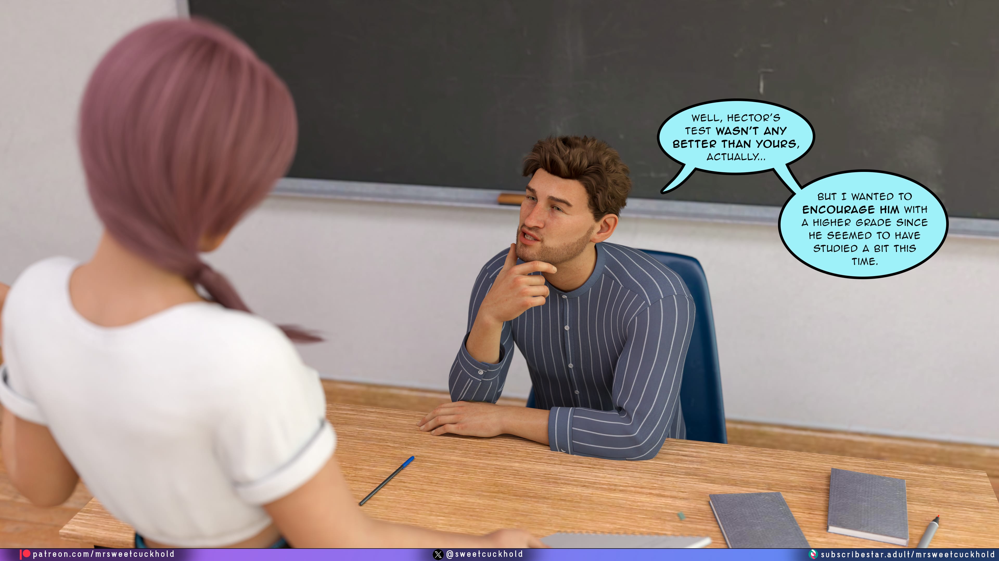 Undercover Betrayal [Mr.SweetCuckhold] 5 . Undercover Betrayal - Chapter 5 [Mr.SweetCuckhold] – page 73