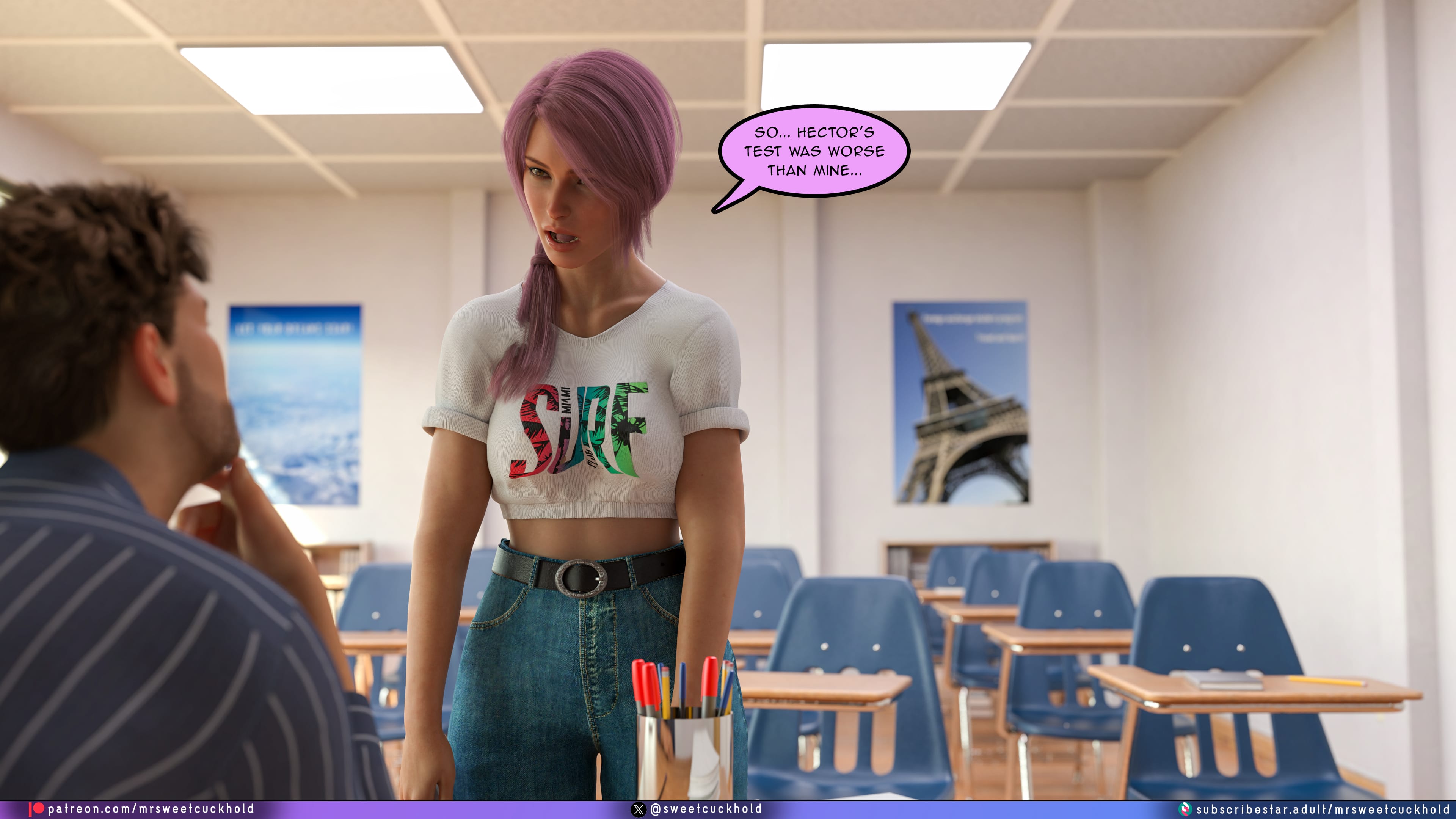 Undercover Betrayal [Mr.SweetCuckhold] 5 . Undercover Betrayal - Chapter 5 [Mr.SweetCuckhold] – page 74