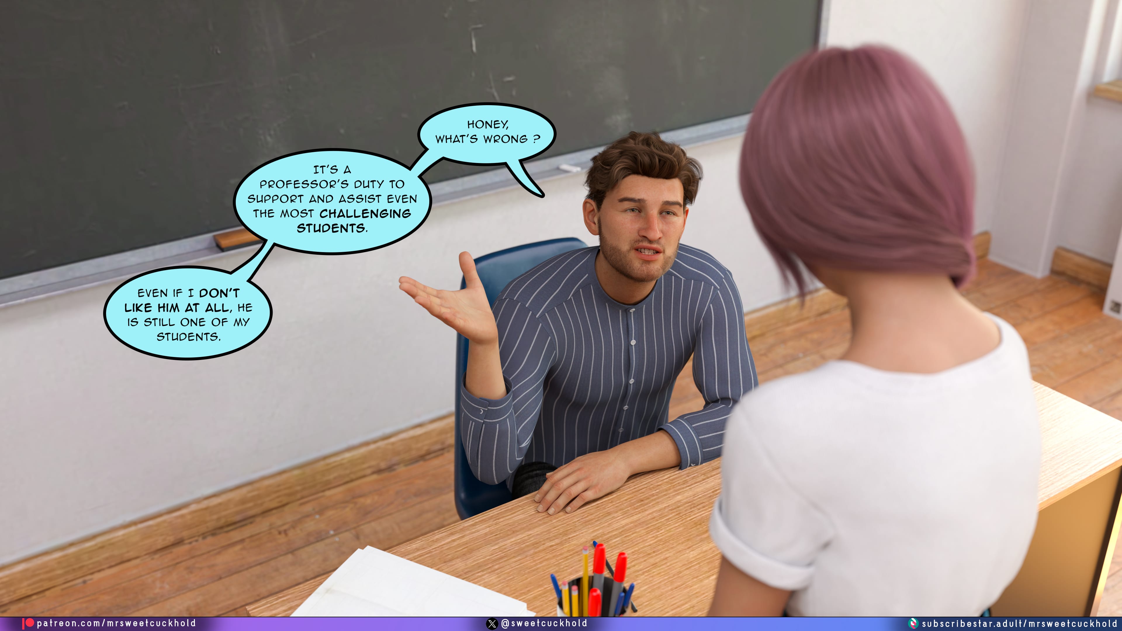 Undercover Betrayal [Mr.SweetCuckhold] 5 . Undercover Betrayal - Chapter 5 [Mr.SweetCuckhold] – page 75