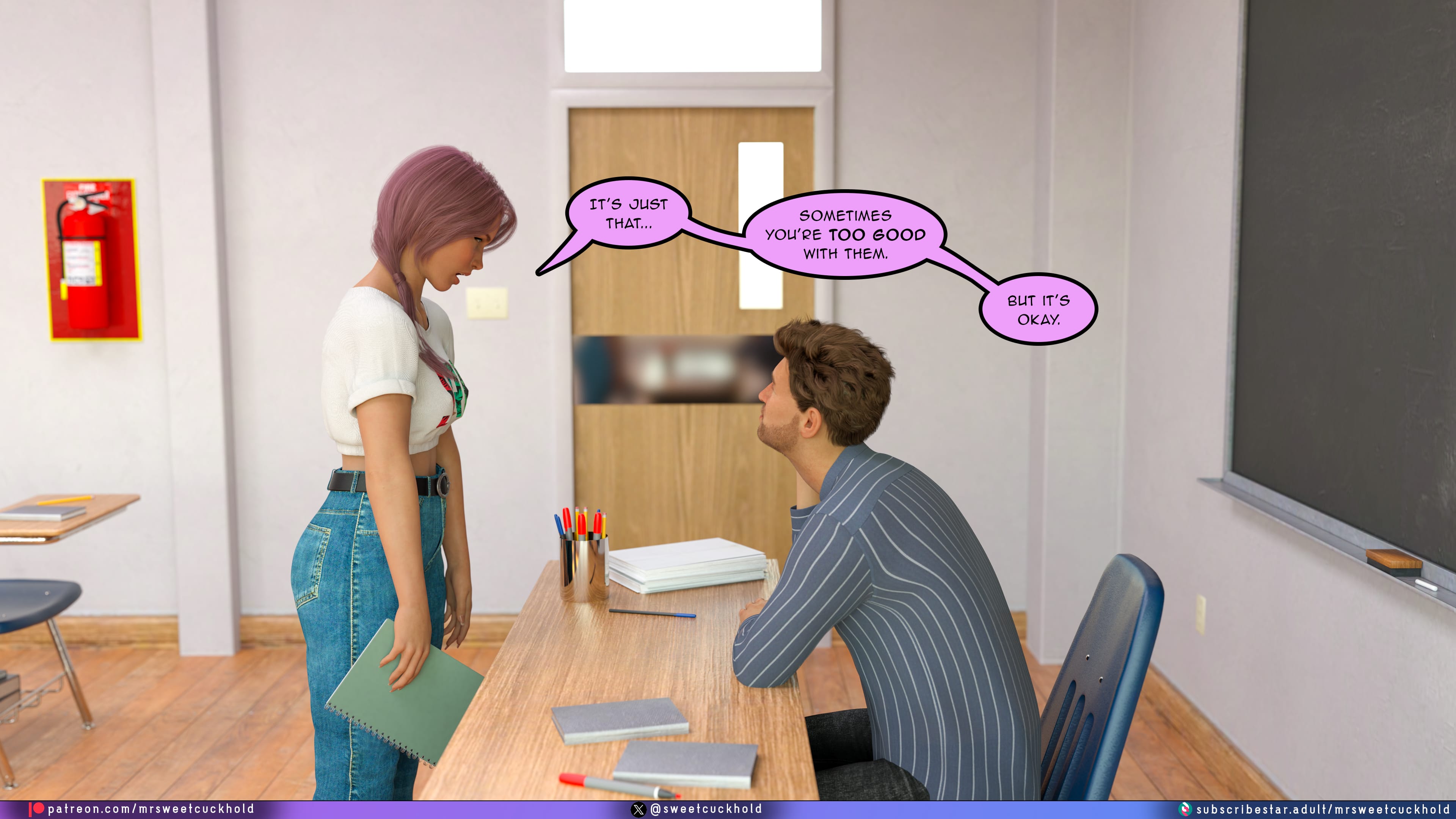 Undercover Betrayal [Mr.SweetCuckhold] 5 . Undercover Betrayal - Chapter 5 [Mr.SweetCuckhold] – page 76