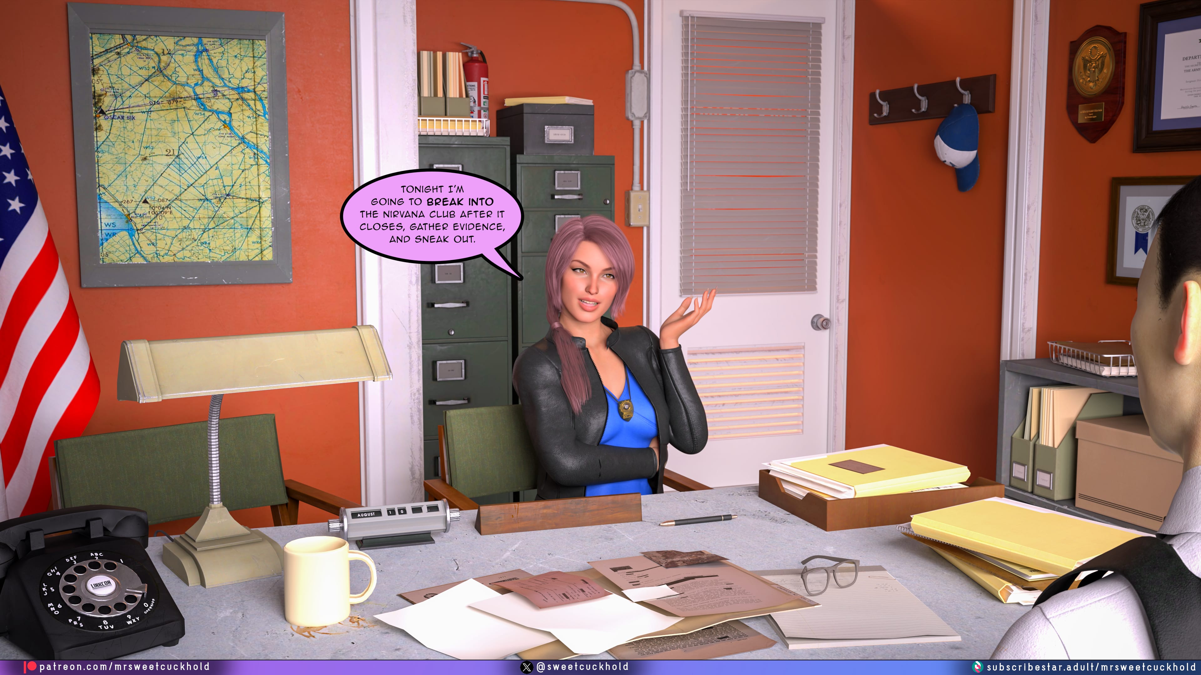 Undercover Betrayal [Mr.SweetCuckhold] 9 . Undercover Betrayal - Chapter 9 [Mr.SweetCuckhold] – page 21