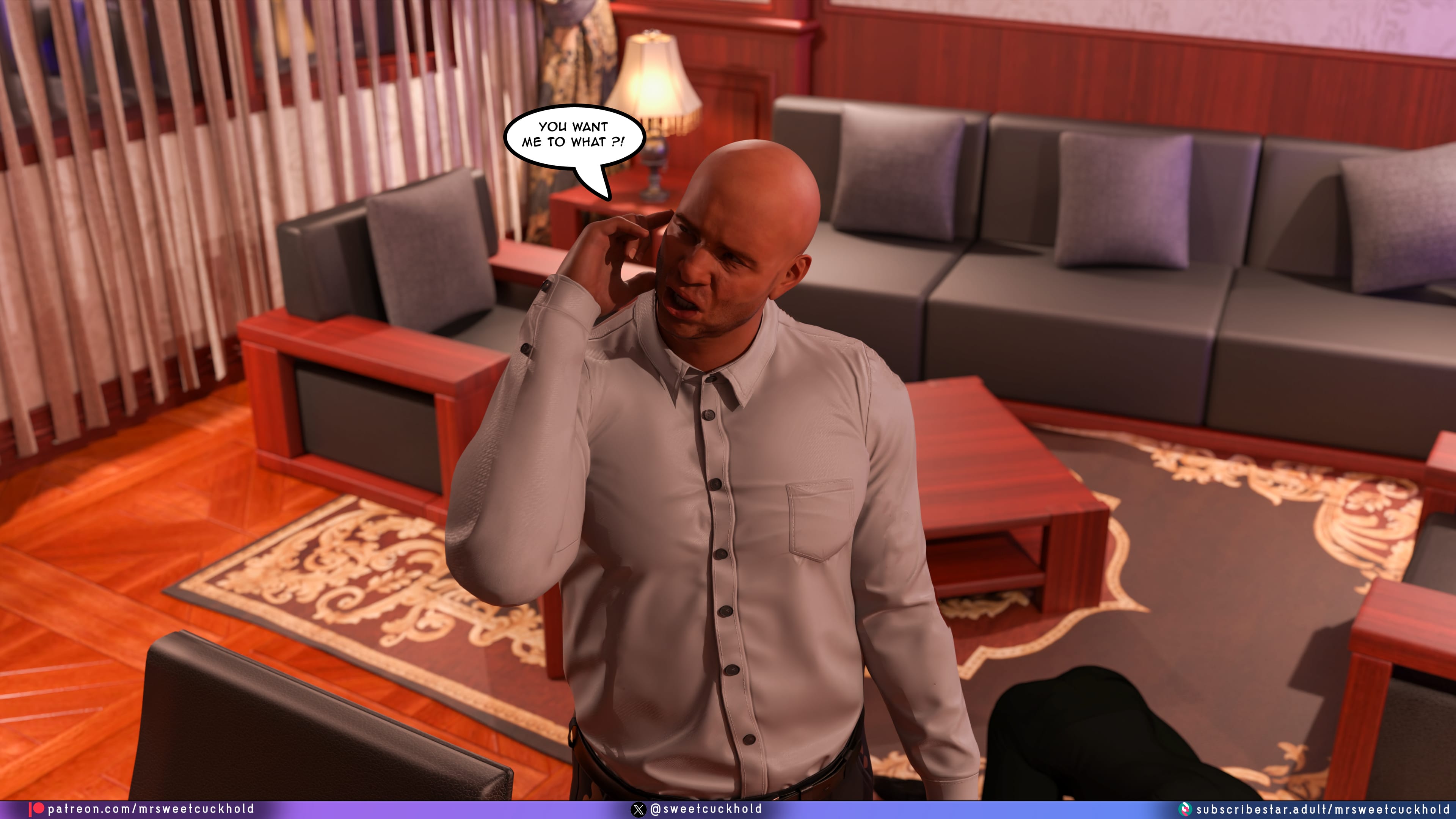 Undercover Betrayal [Mr.SweetCuckhold] 9 . Undercover Betrayal - Chapter 9 [Mr.SweetCuckhold] – page 57