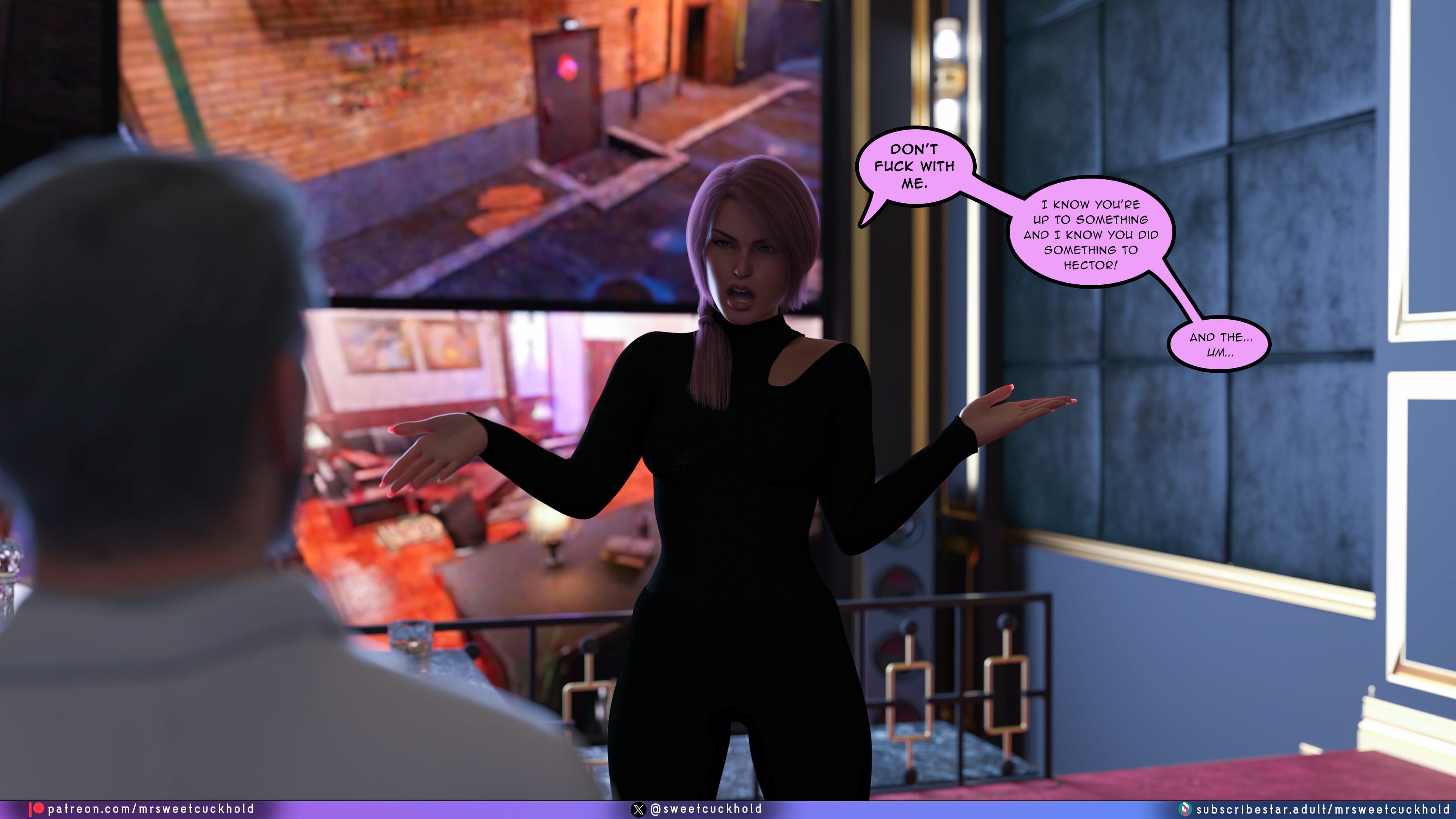 Undercover Betrayal [Mr.SweetCuckhold] 9 . Undercover Betrayal - Chapter 9 [Mr.SweetCuckhold] – page 77