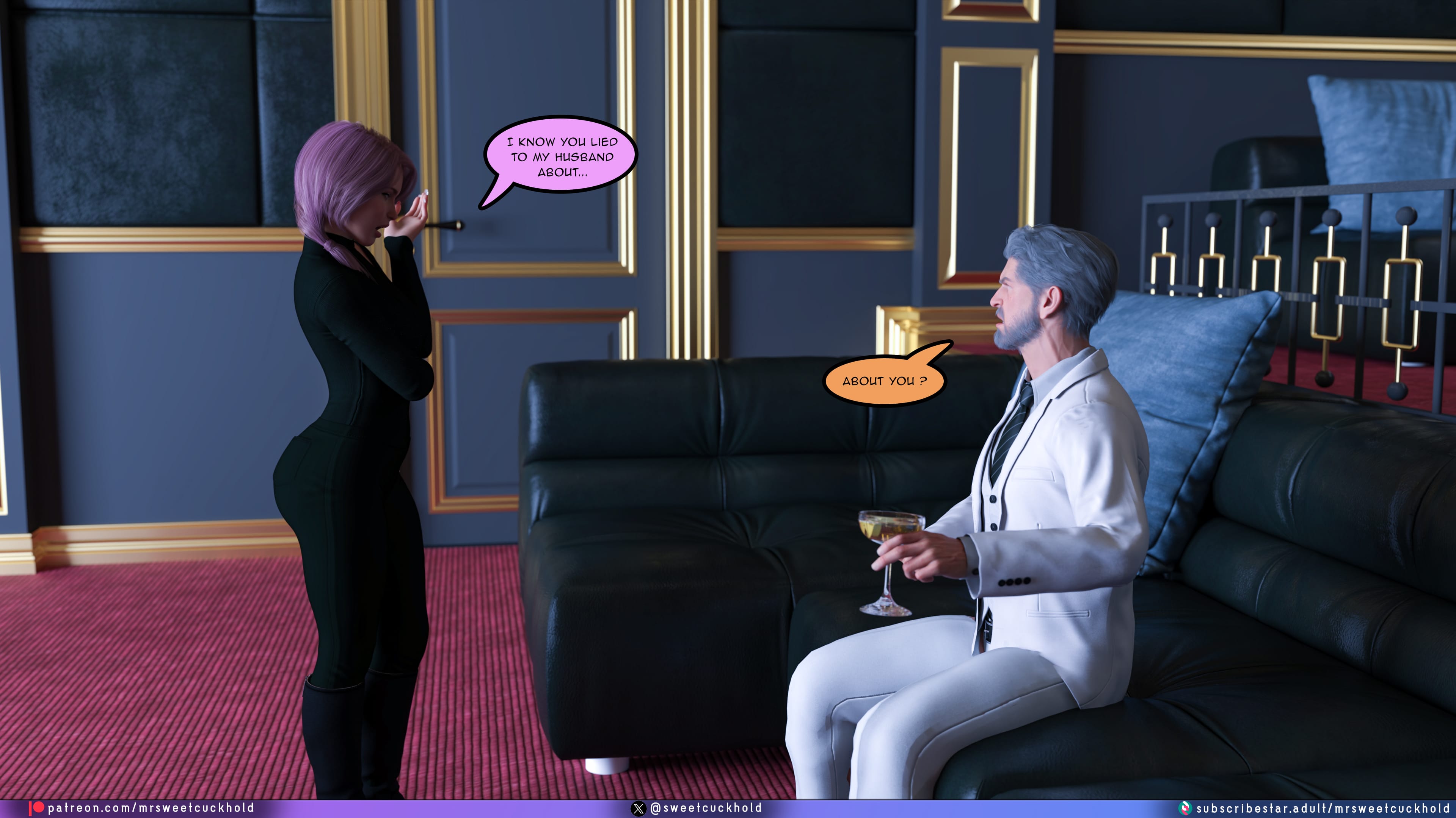 Undercover Betrayal [Mr.SweetCuckhold] 9 . Undercover Betrayal - Chapter 9 [Mr.SweetCuckhold] – page 81