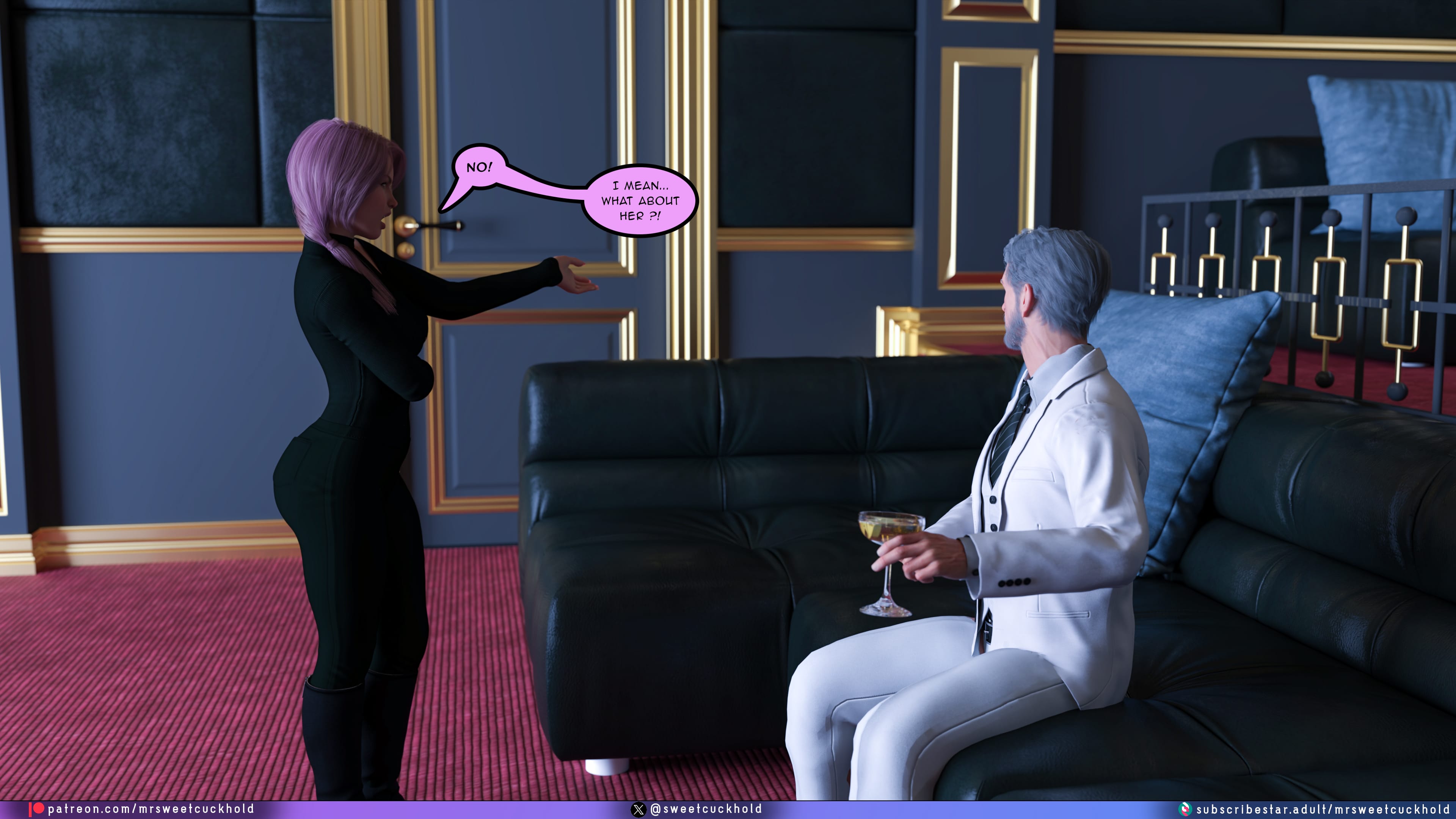 Undercover Betrayal [Mr.SweetCuckhold] 9 . Undercover Betrayal - Chapter 9 [Mr.SweetCuckhold] – page 82