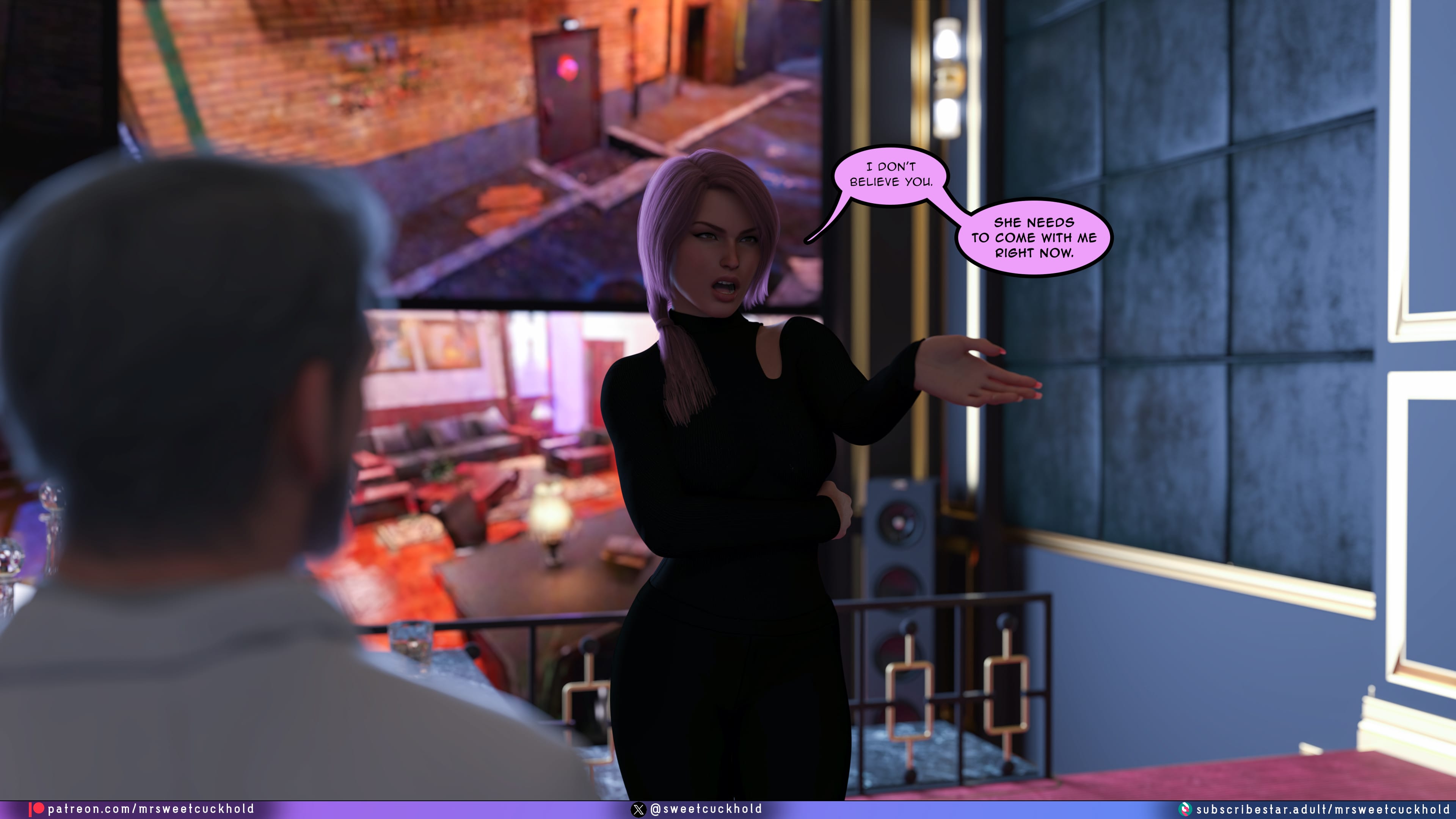 Undercover Betrayal [Mr.SweetCuckhold] 9 . Undercover Betrayal - Chapter 9 [Mr.SweetCuckhold] – page 84
