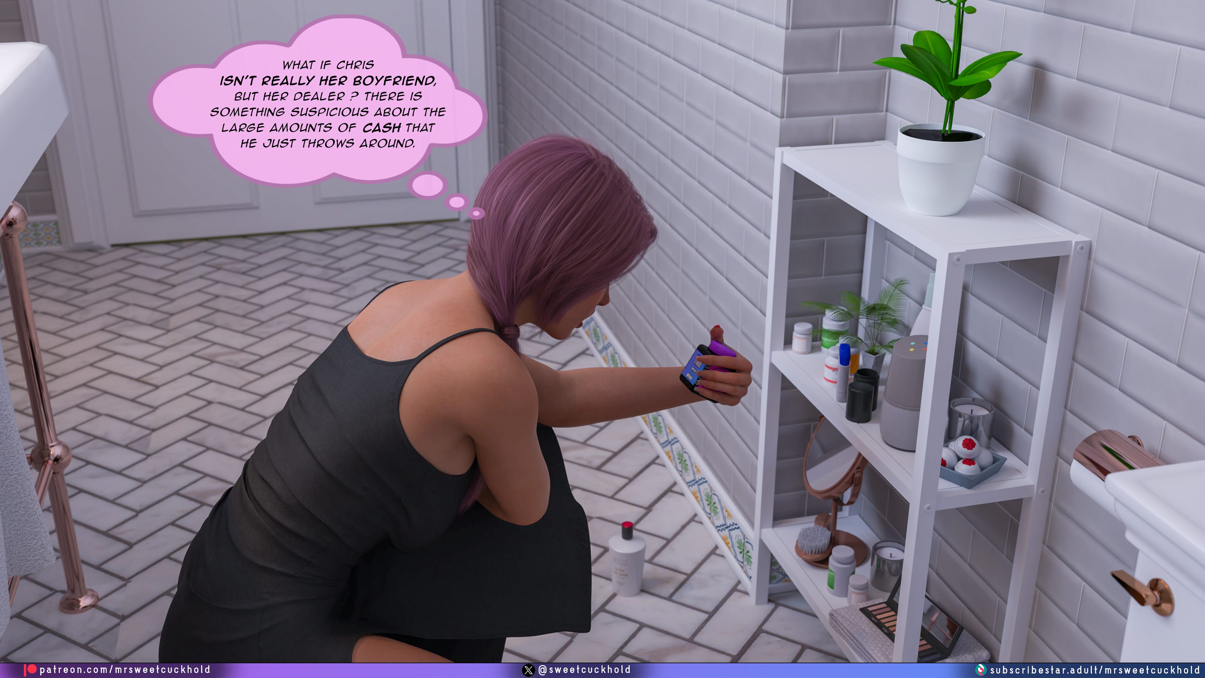 Undercover Betrayal [Mr.SweetCuckhold] 7 . Undercover Betrayal - Chapter 7 [Mr.SweetCuckhold] – page 84