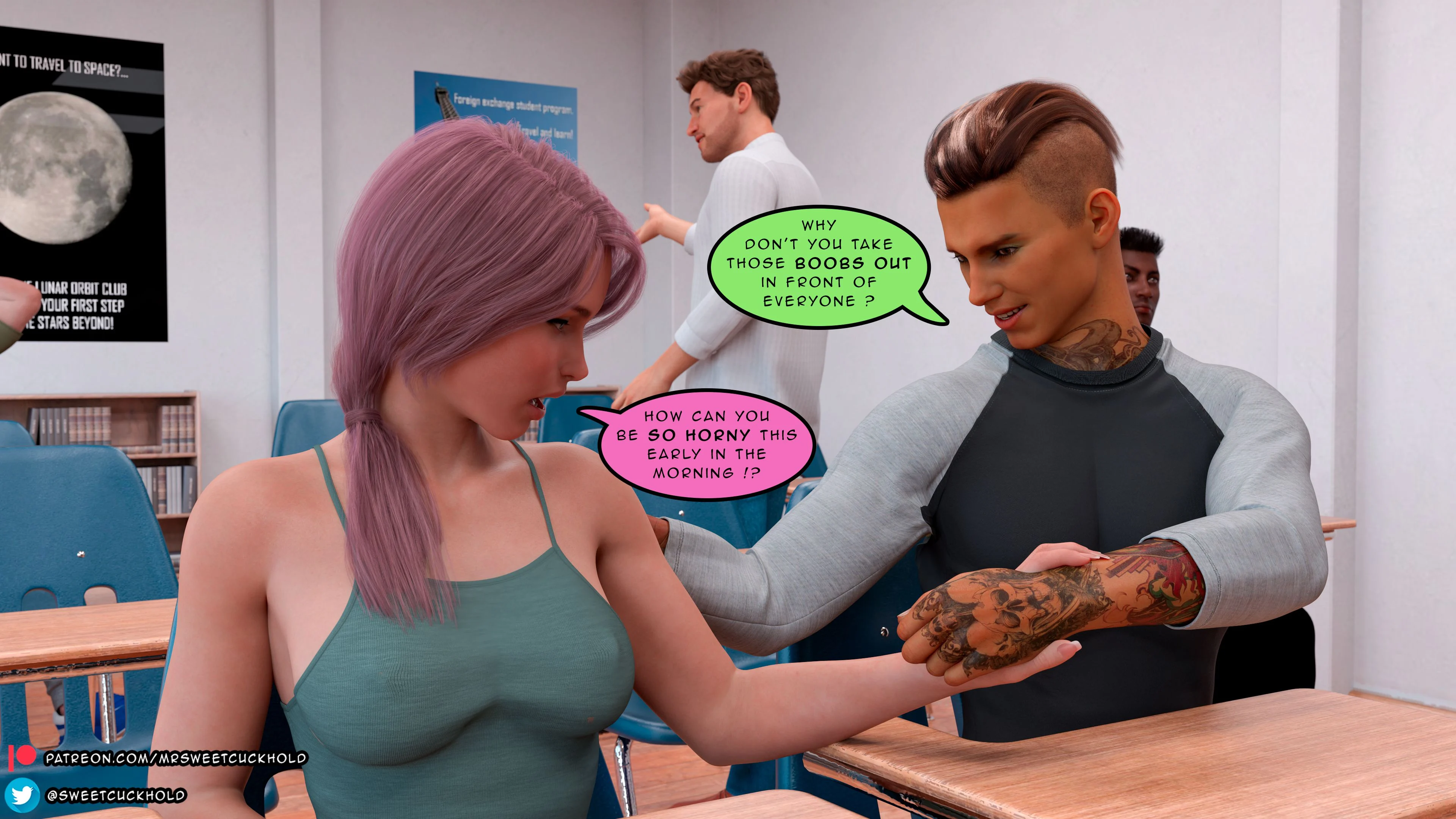 Undercover Betrayal [Mr.SweetCuckhold] 2 . Undercover Betrayal - Chapter 2 [Mr.SweetCuckhold] – page 12