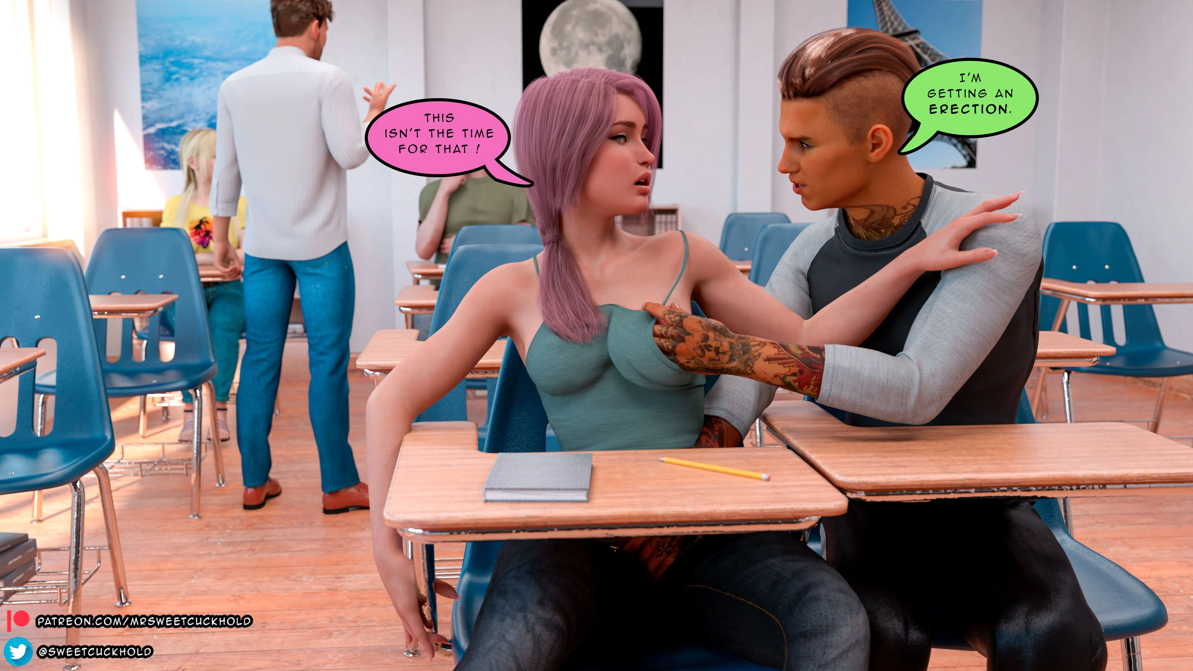 Undercover Betrayal [Mr.SweetCuckhold] 2 . Undercover Betrayal - Chapter 2 [Mr.SweetCuckhold] – page 20