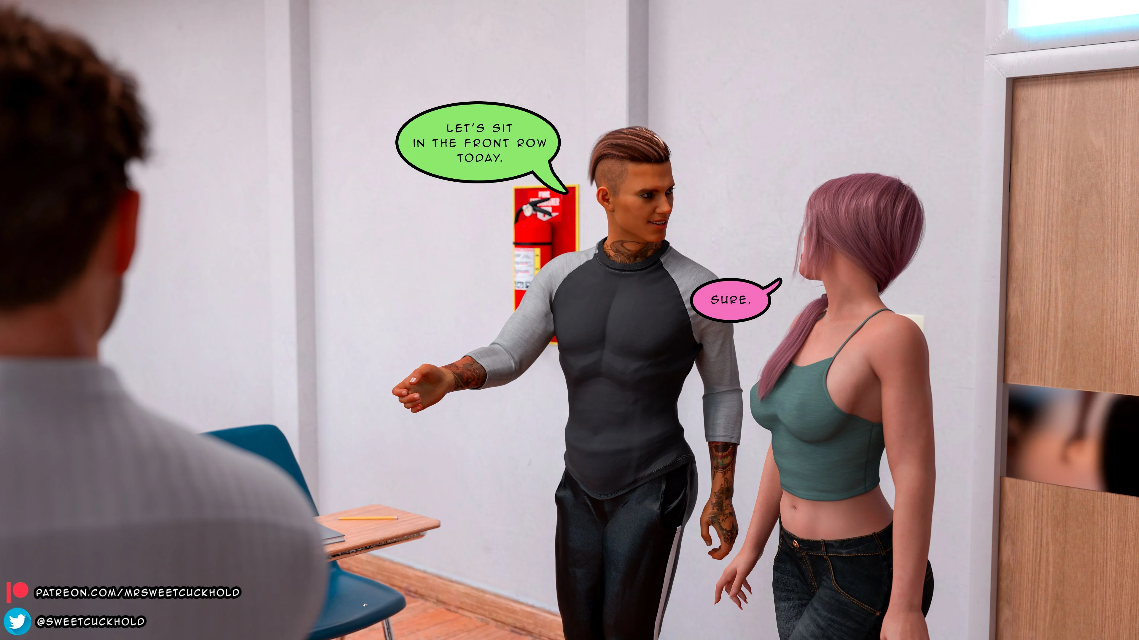 Undercover Betrayal [Mr.SweetCuckhold] 2 . Undercover Betrayal - Chapter 2 [Mr.SweetCuckhold] – page 3