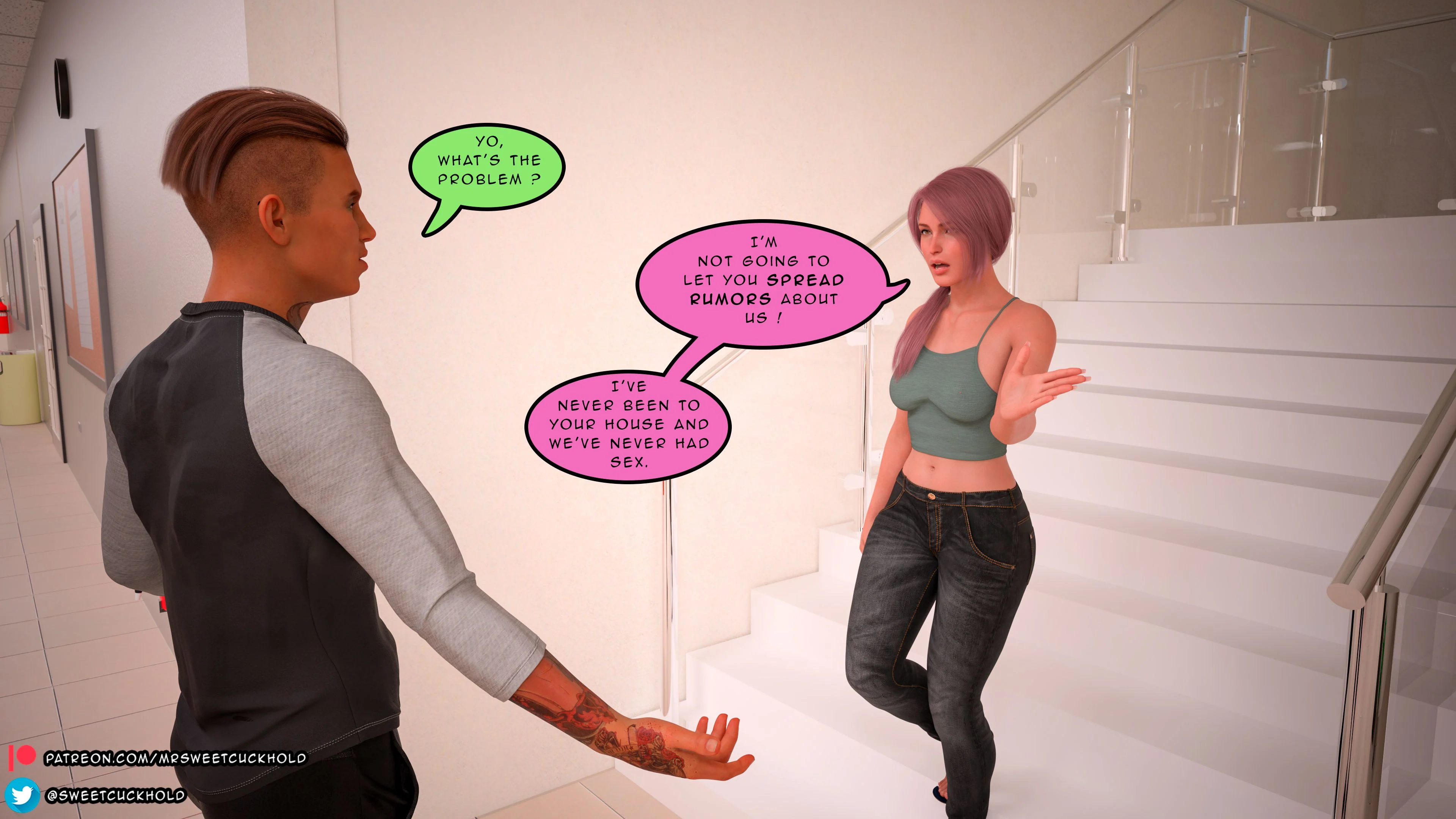 Undercover Betrayal [Mr.SweetCuckhold] 2 . Undercover Betrayal - Chapter 2 [Mr.SweetCuckhold] – page 33