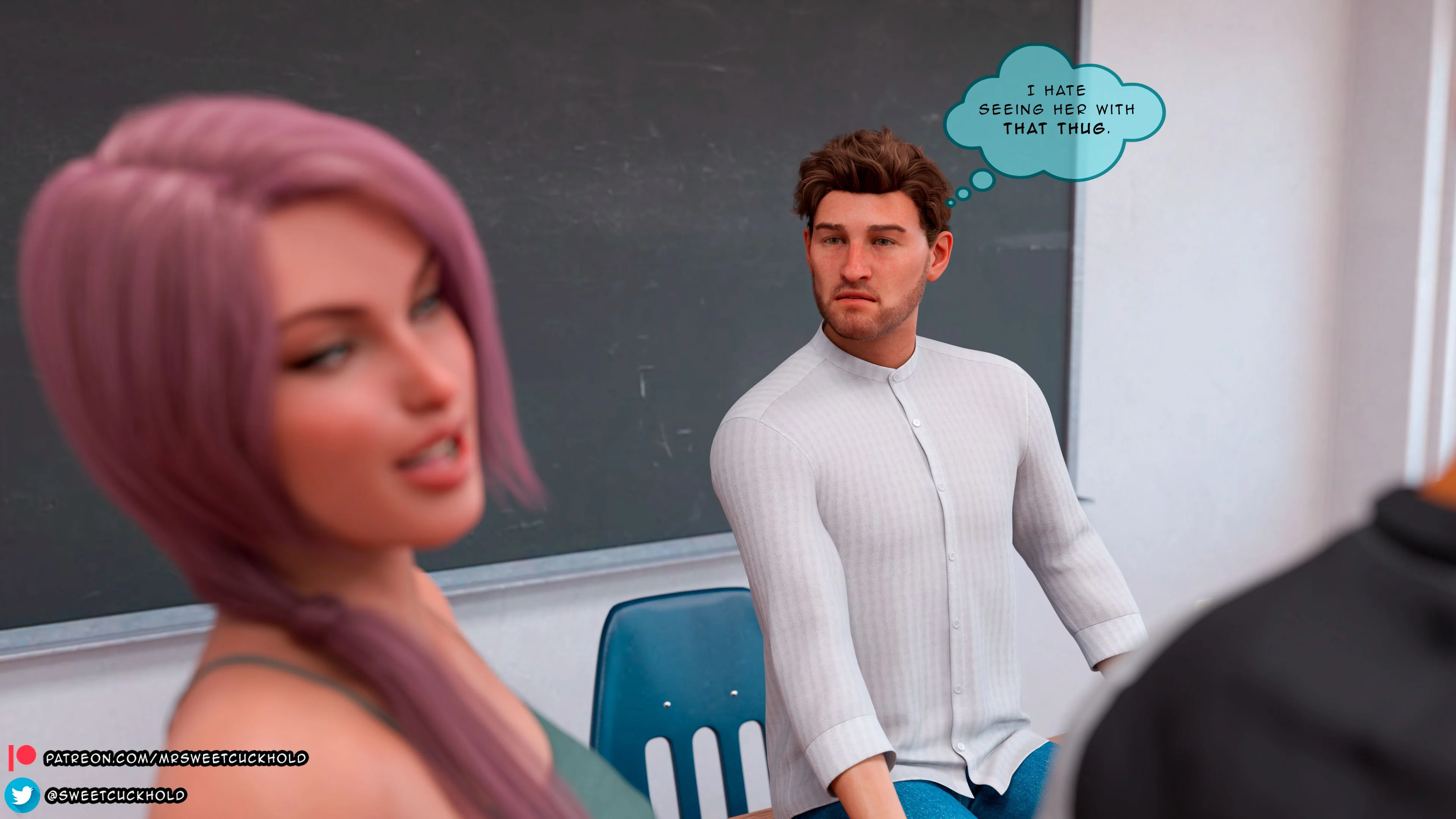Undercover Betrayal [Mr.SweetCuckhold] 2 . Undercover Betrayal - Chapter 2 [Mr.SweetCuckhold] – page 4