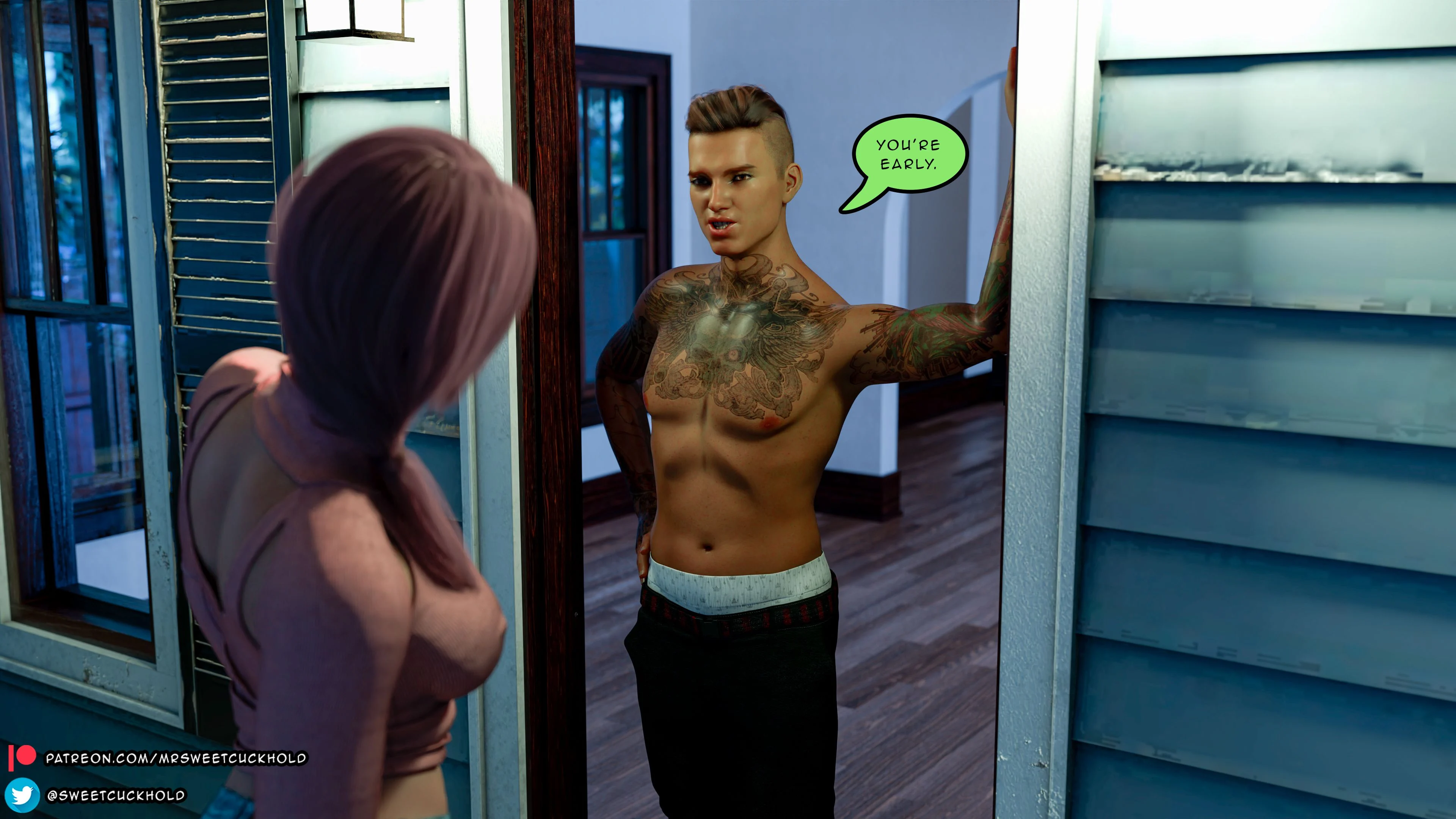 Undercover Betrayal [Mr.SweetCuckhold] 2 . Undercover Betrayal - Chapter 2 [Mr.SweetCuckhold] – page 40