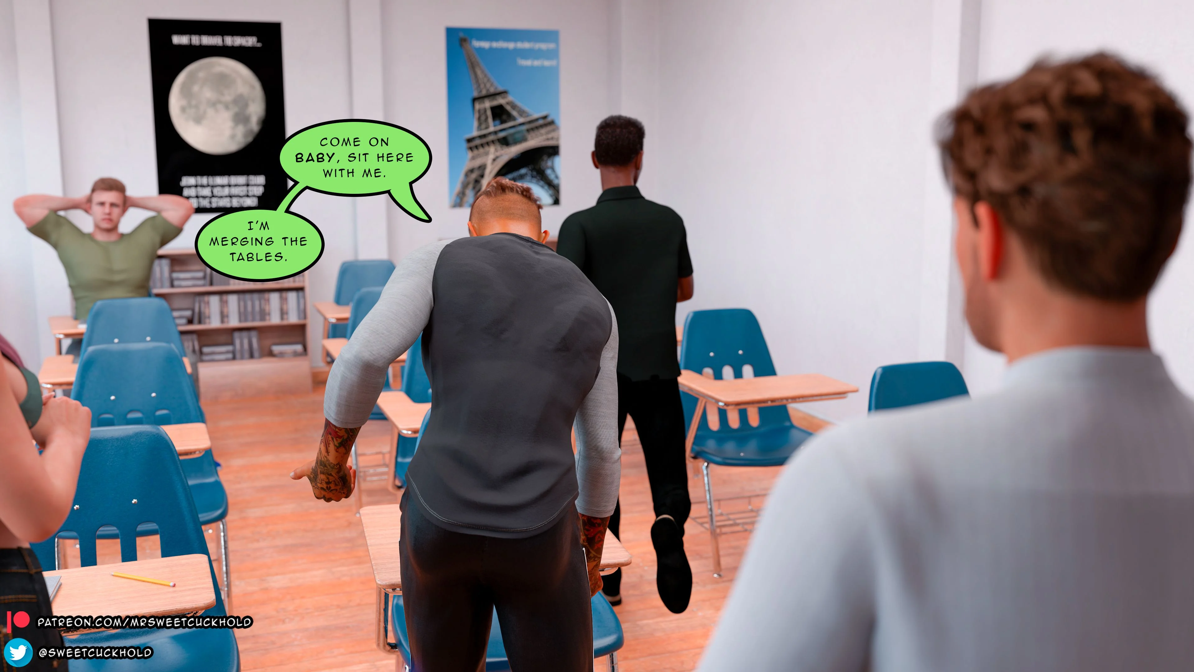 Undercover Betrayal [Mr.SweetCuckhold] 2 . Undercover Betrayal - Chapter 2 [Mr.SweetCuckhold] – page 6