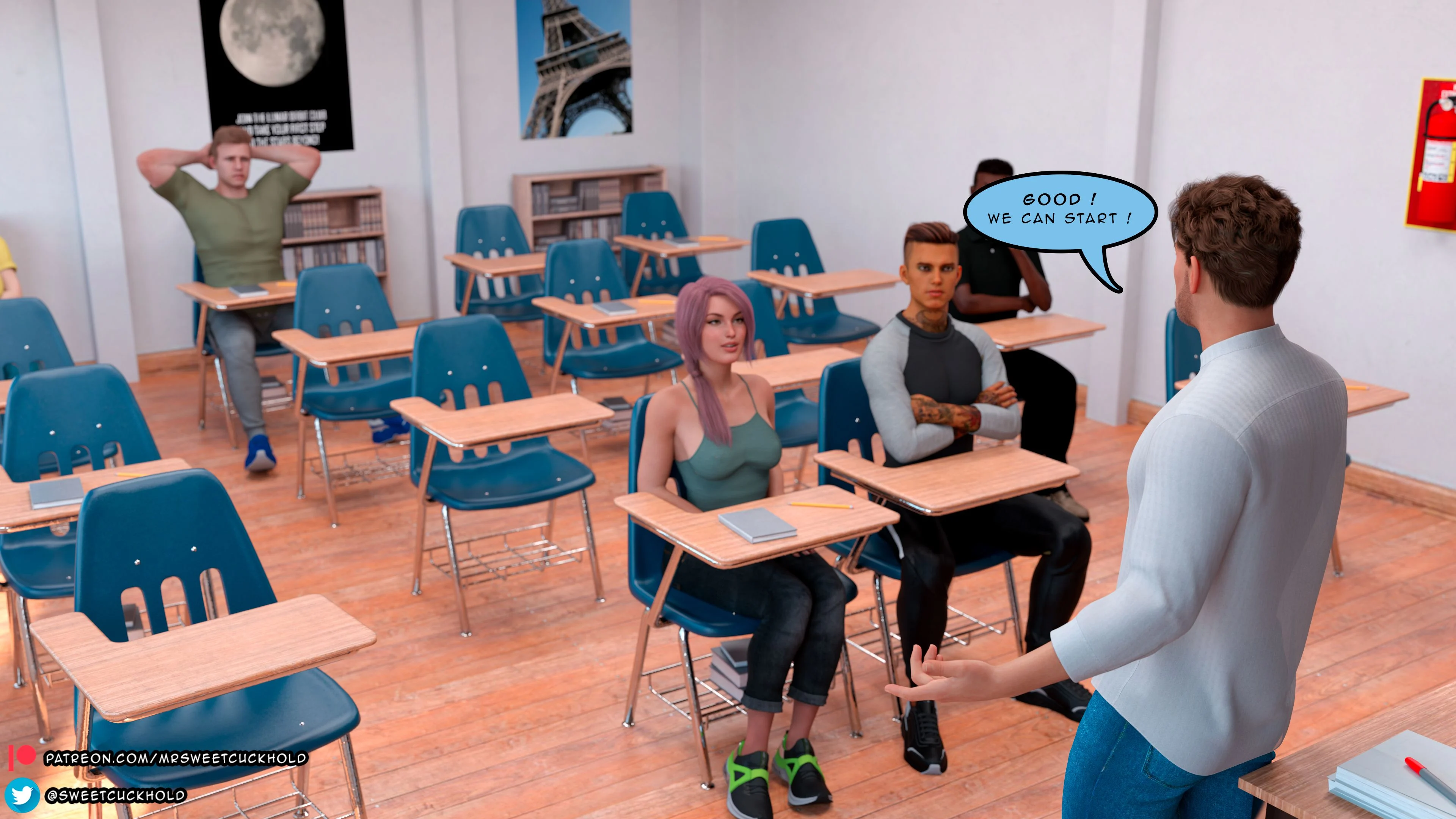 Undercover Betrayal [Mr.SweetCuckhold] 2 . Undercover Betrayal - Chapter 2 [Mr.SweetCuckhold] – page 7