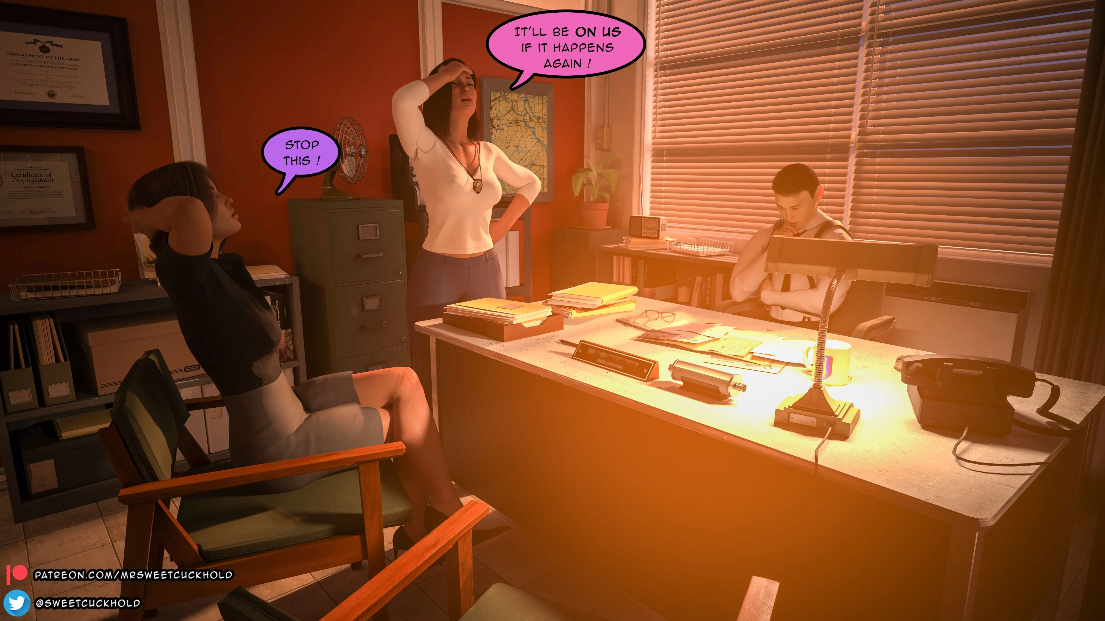 Undercover Betrayal [Mr.SweetCuckhold] 1 . Undercover Betrayal - Chapter 1 [Mr.SweetCuckhold] – page 13