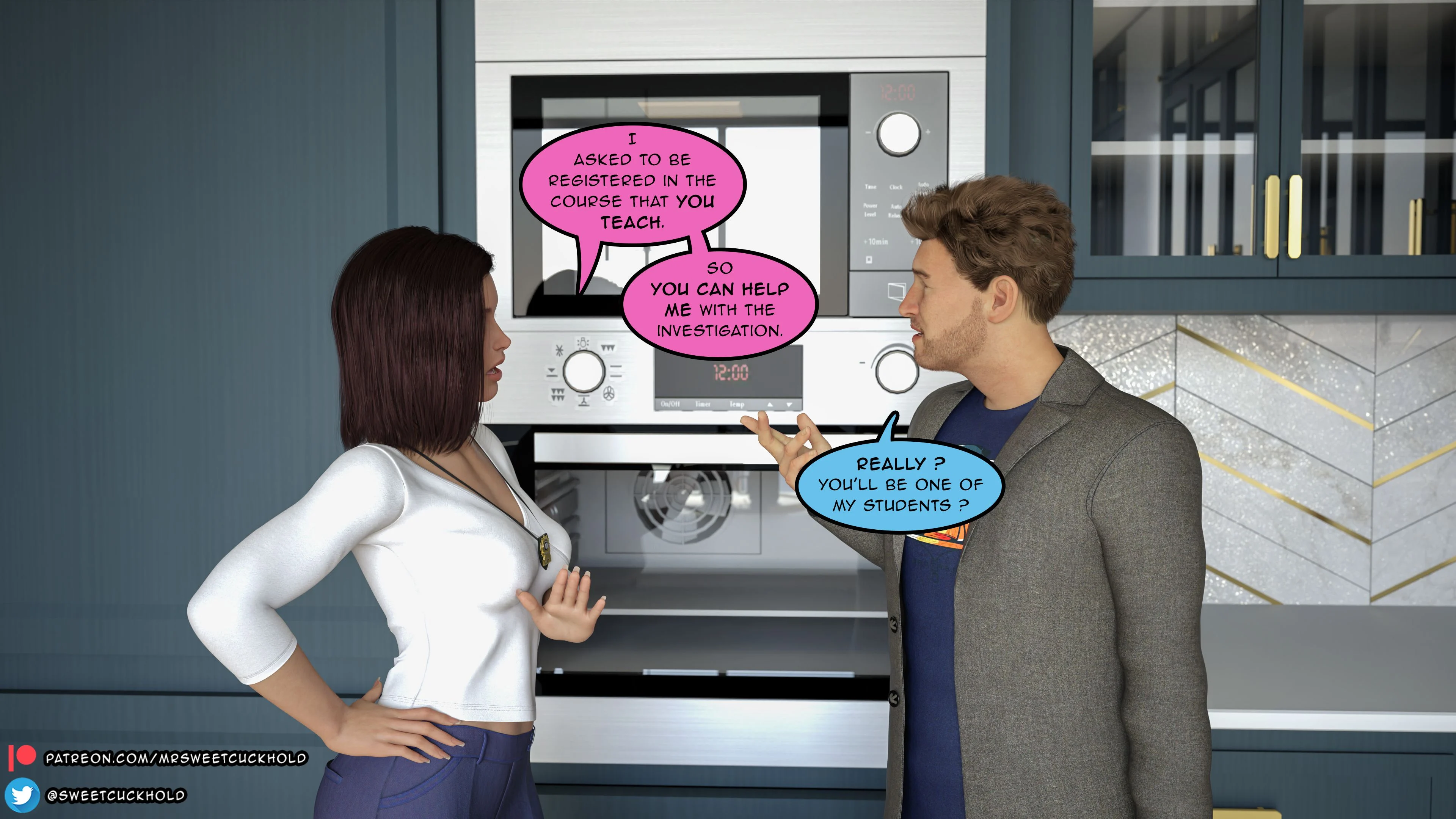 Undercover Betrayal [Mr.SweetCuckhold] 1 . Undercover Betrayal - Chapter 1 [Mr.SweetCuckhold] – page 41