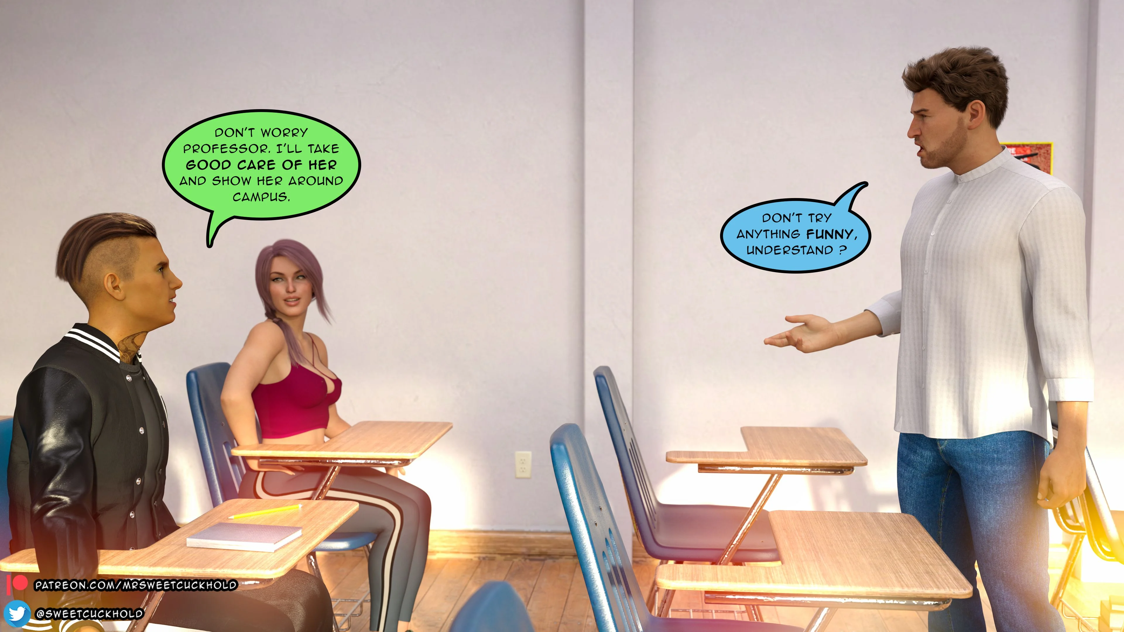 Undercover Betrayal [Mr.SweetCuckhold] 1 . Undercover Betrayal - Chapter 1 [Mr.SweetCuckhold] – page 55