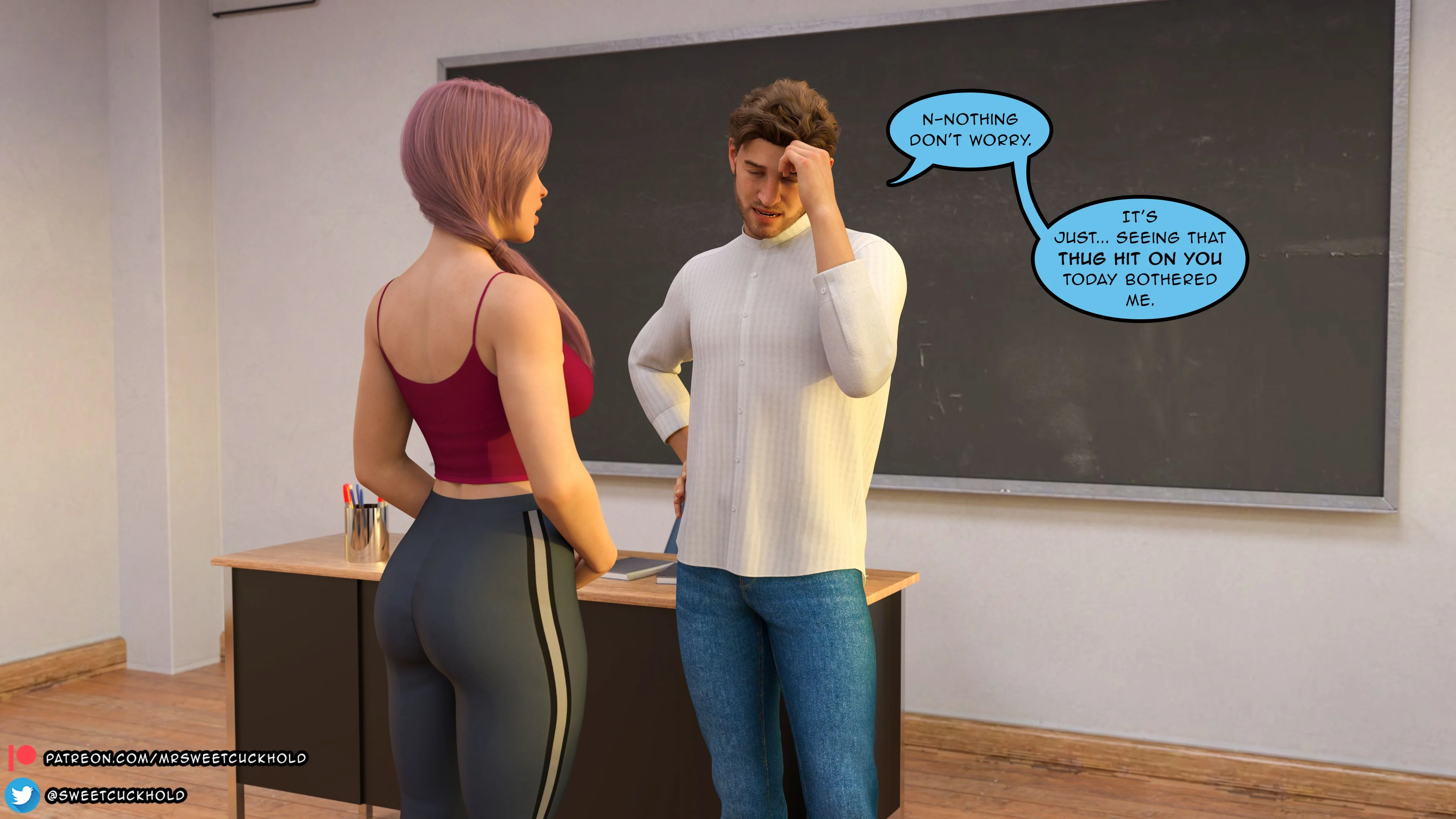 Undercover Betrayal [Mr.SweetCuckhold] 1 . Undercover Betrayal - Chapter 1 [Mr.SweetCuckhold] – page 66