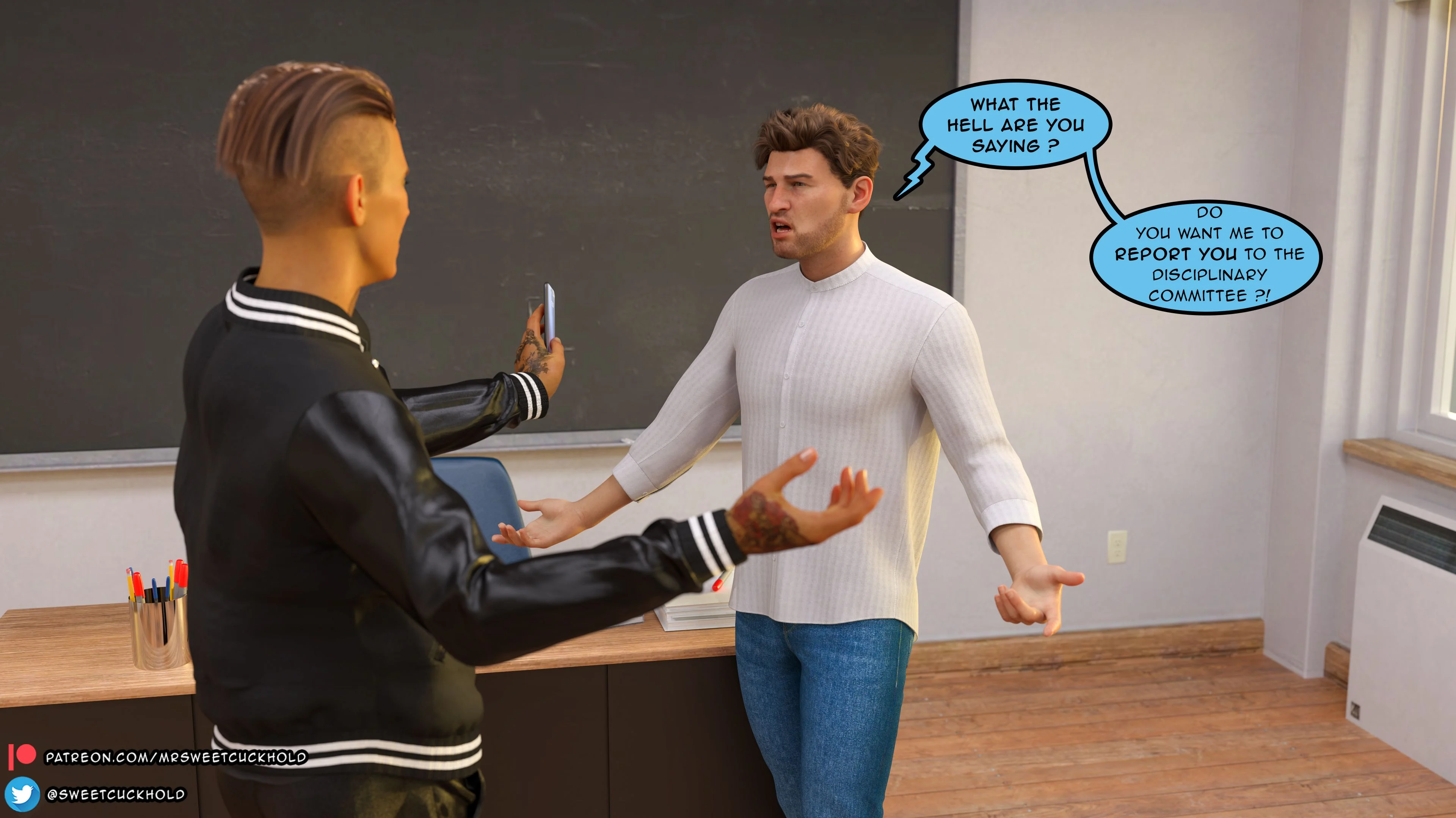 Undercover Betrayal [Mr.SweetCuckhold] 1 . Undercover Betrayal - Chapter 1 [Mr.SweetCuckhold] – page 83