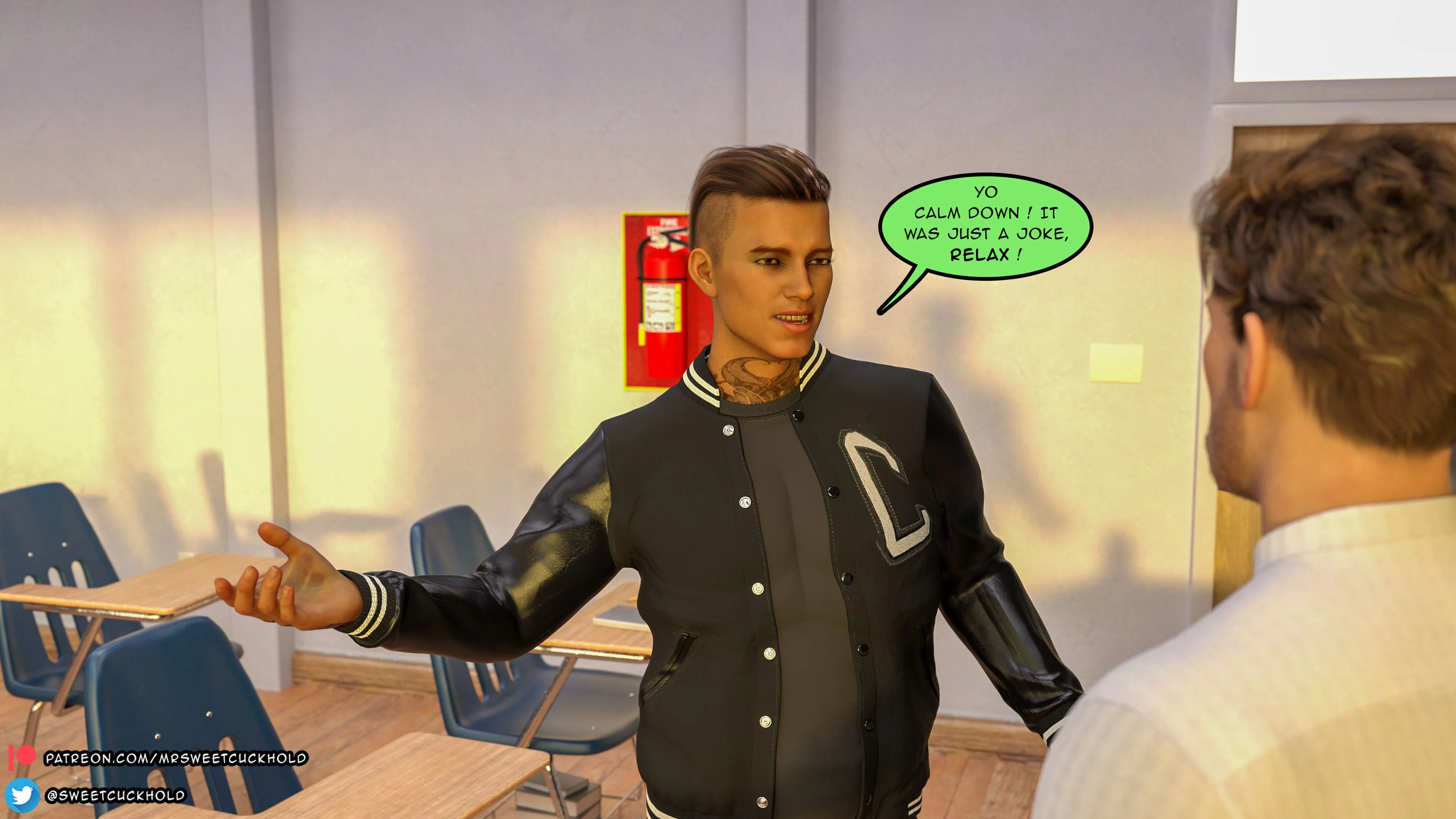 Undercover Betrayal [Mr.SweetCuckhold] 1 . Undercover Betrayal - Chapter 1 [Mr.SweetCuckhold] – page 84