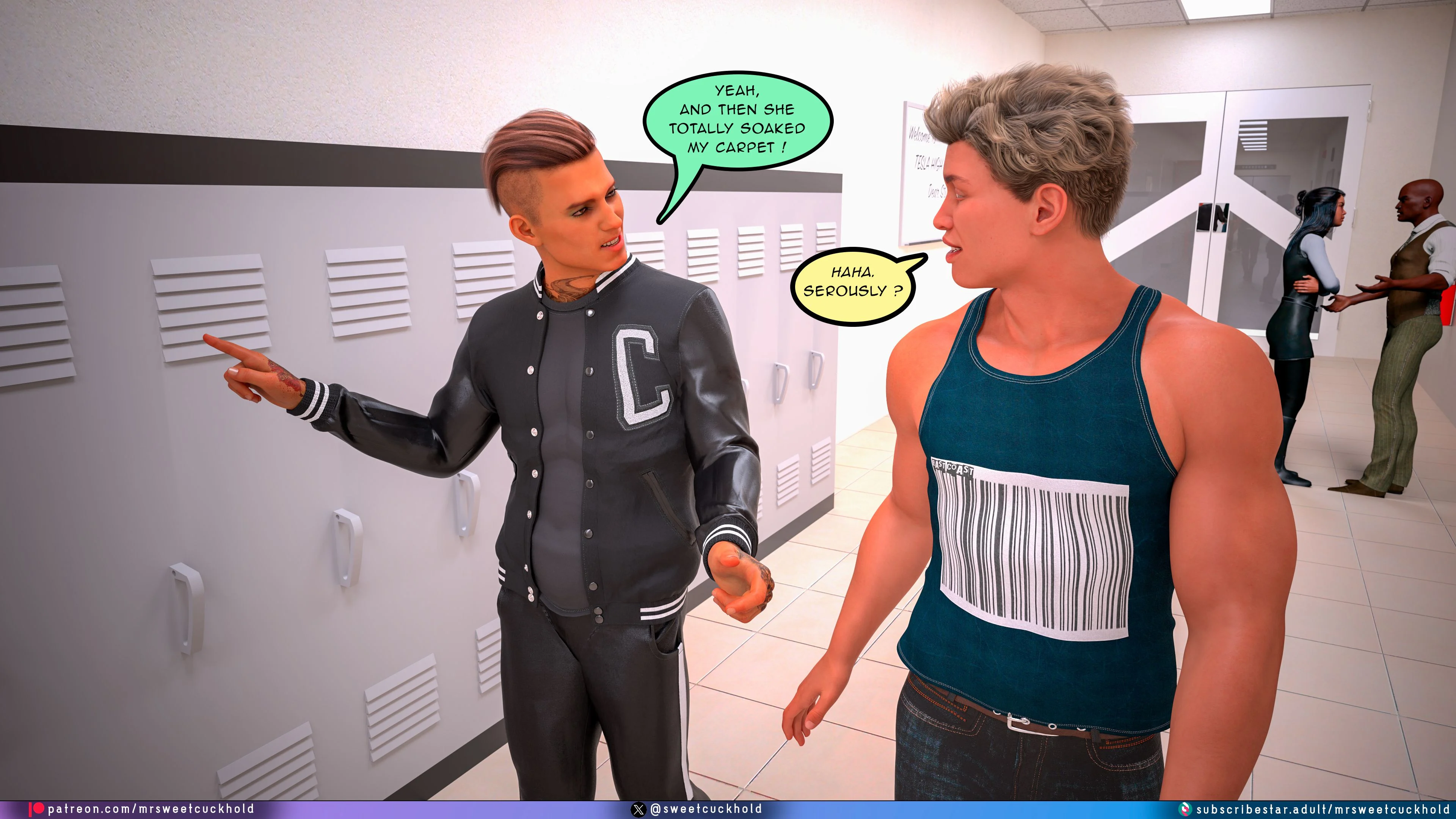 Undercover Betrayal [Mr.SweetCuckhold] 3 . Undercover Betrayal - Chapter 3 [Mr.SweetCuckhold] – page 14