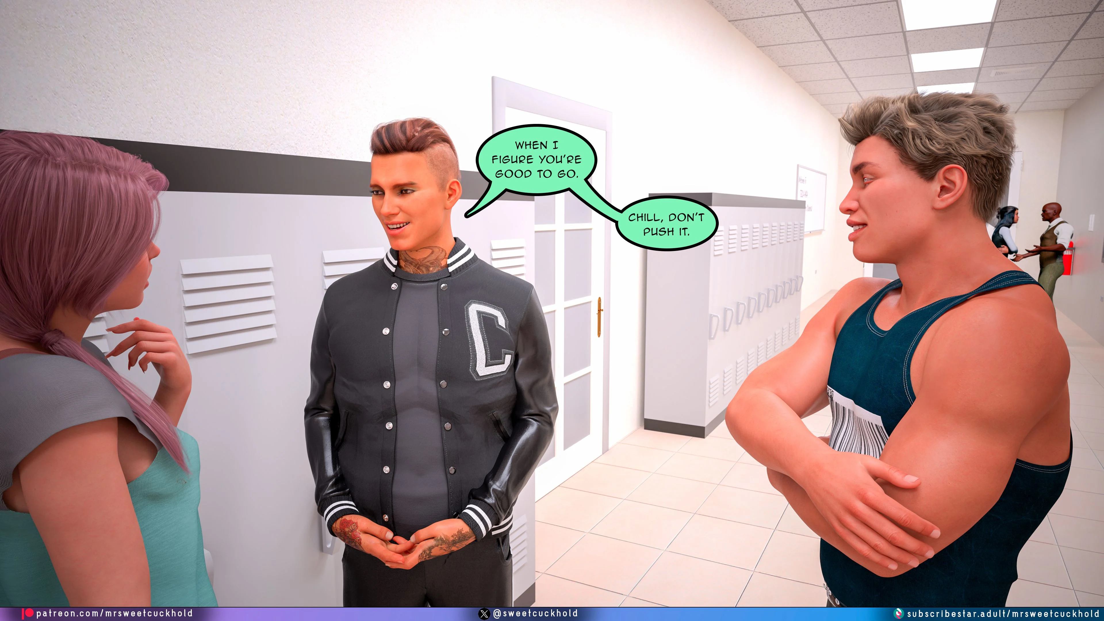 Undercover Betrayal [Mr.SweetCuckhold] 3 . Undercover Betrayal - Chapter 3 [Mr.SweetCuckhold] – page 28
