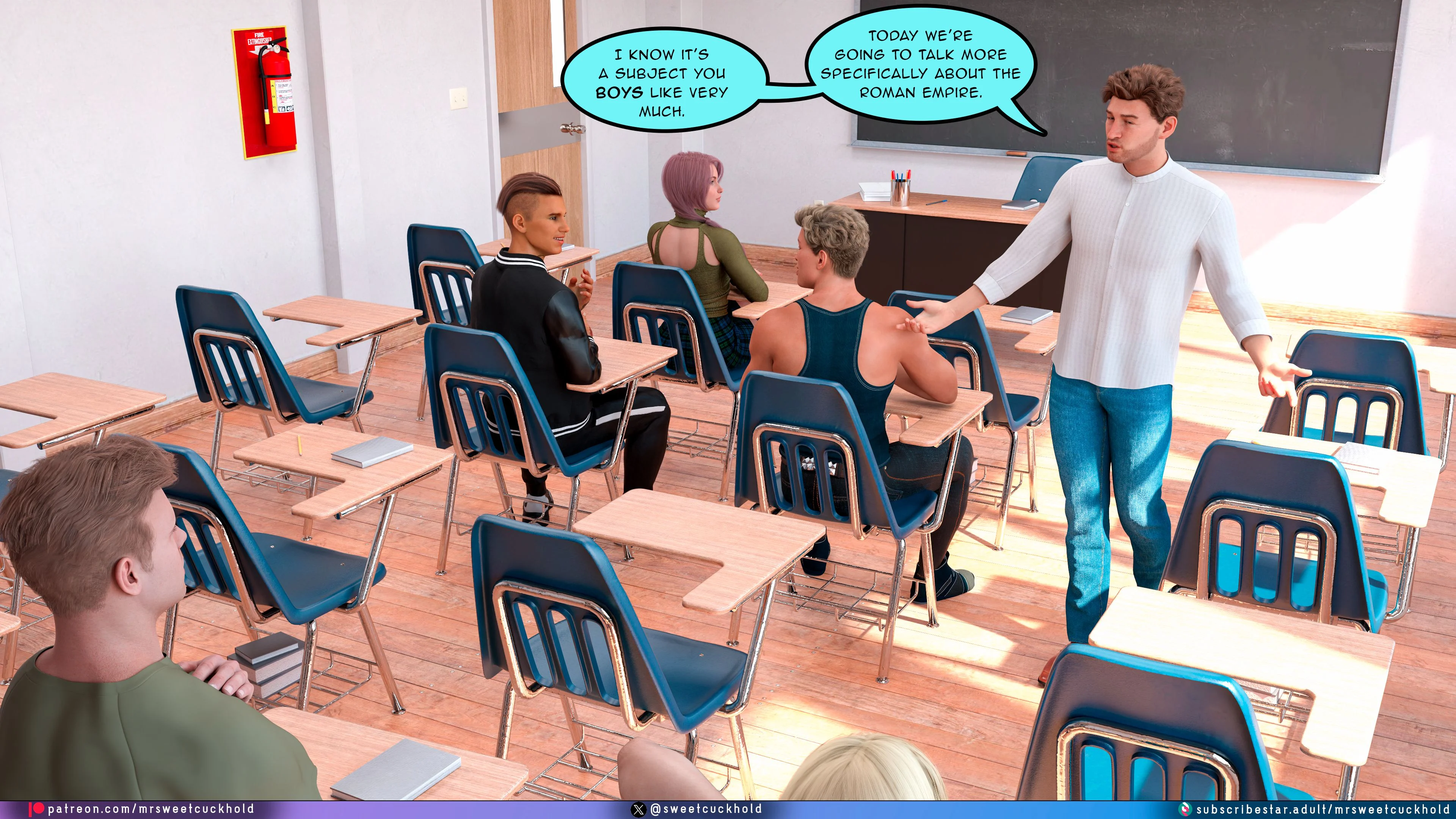 Undercover Betrayal [Mr.SweetCuckhold] 3 . Undercover Betrayal - Chapter 3 [Mr.SweetCuckhold] – page 46