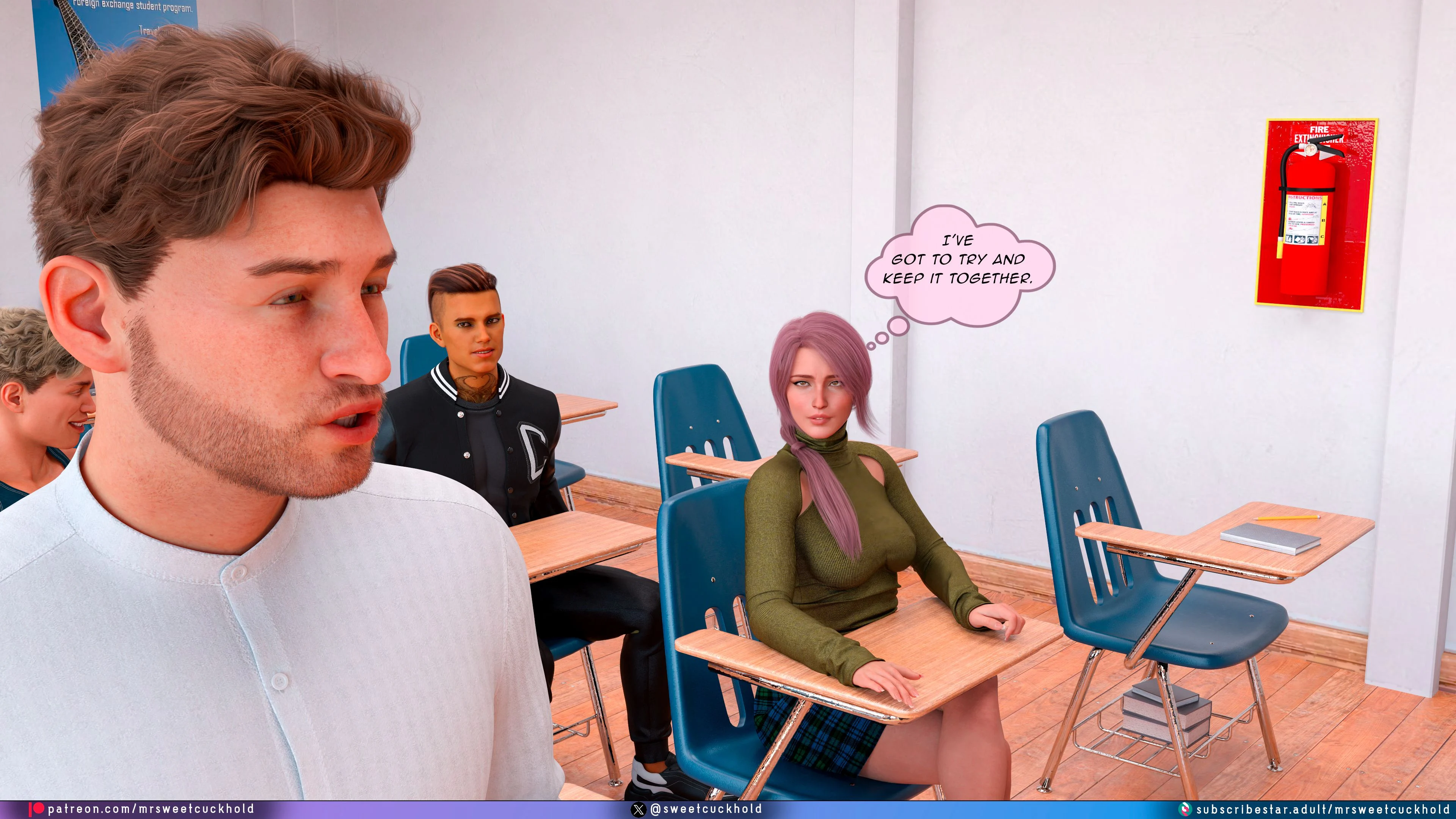 Undercover Betrayal [Mr.SweetCuckhold] 3 . Undercover Betrayal - Chapter 3 [Mr.SweetCuckhold] – page 52