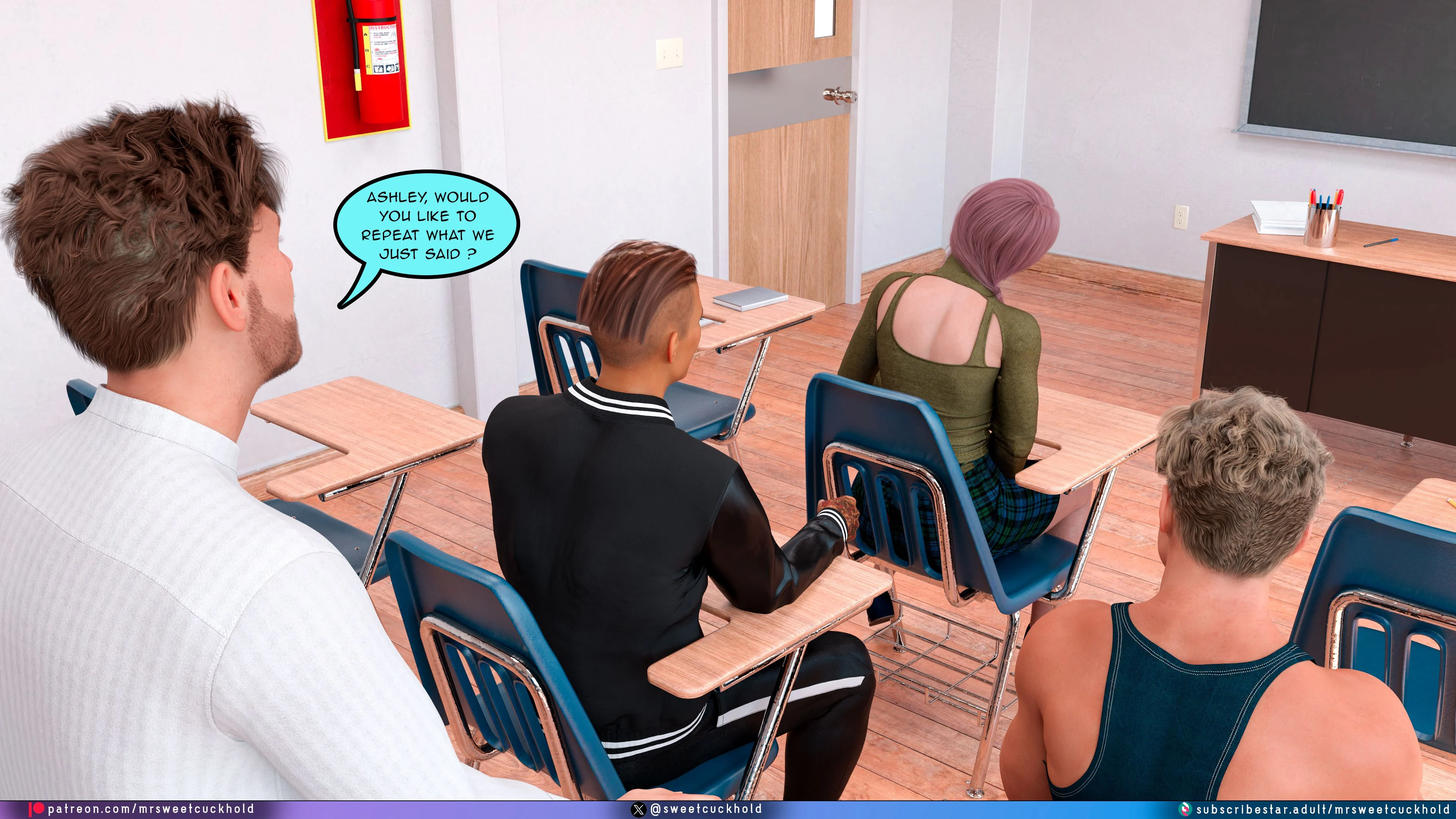 Undercover Betrayal [Mr.SweetCuckhold] 3 . Undercover Betrayal - Chapter 3 [Mr.SweetCuckhold] – page 65