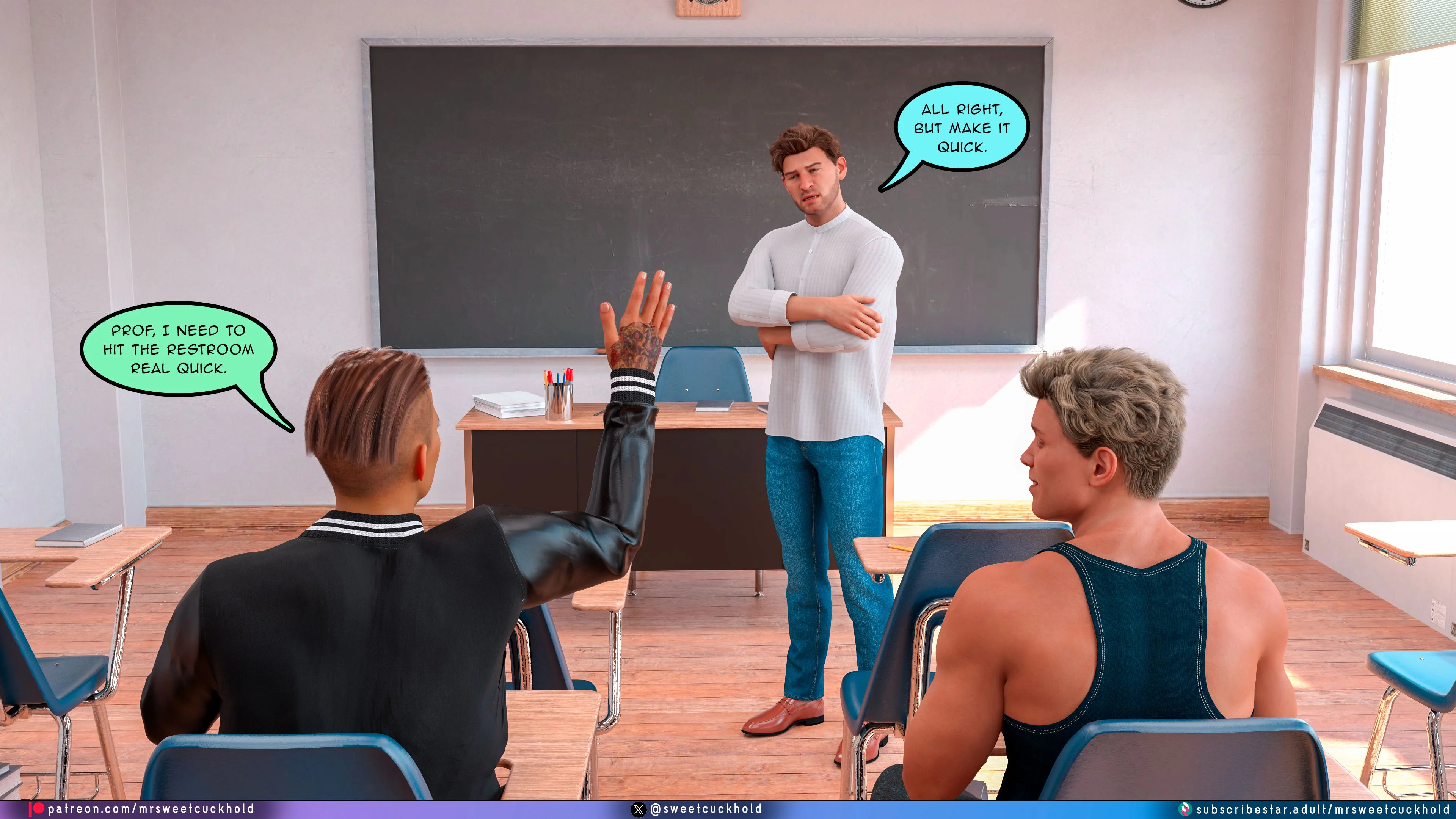 Undercover Betrayal [Mr.SweetCuckhold] 3 . Undercover Betrayal - Chapter 3 [Mr.SweetCuckhold] – page 72