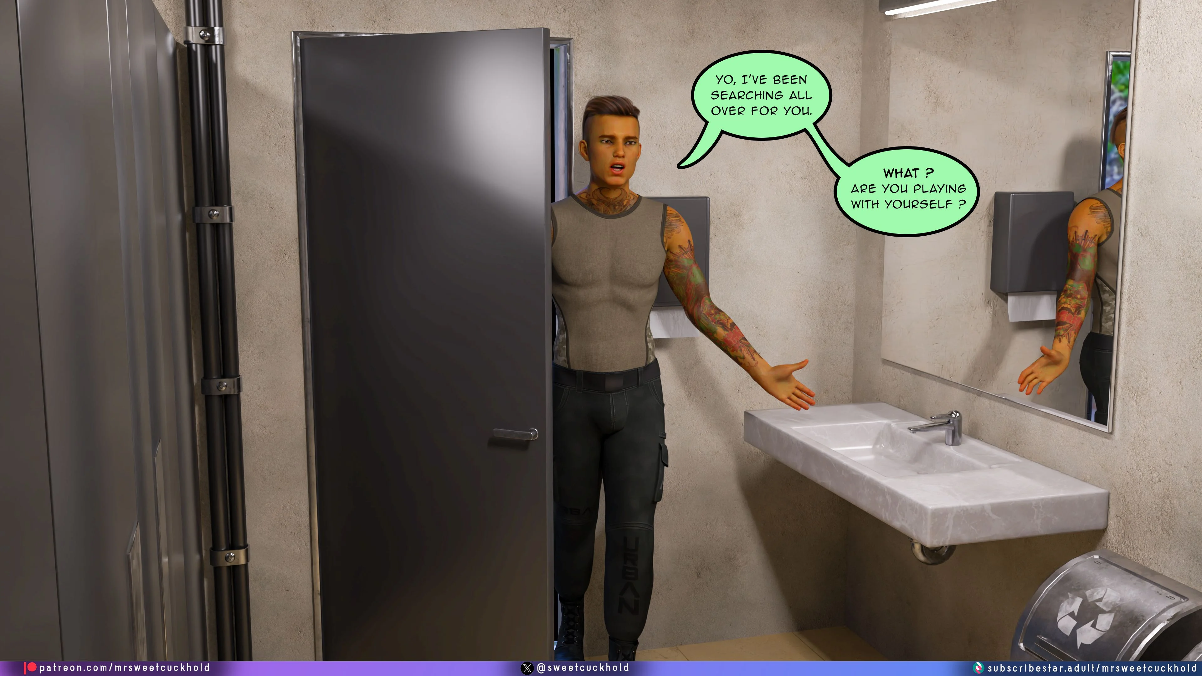 Undercover Betrayal [Mr.SweetCuckhold] 4 . Undercover Betrayal - Chapter 4 [Mr.SweetCuckhold] – page 105