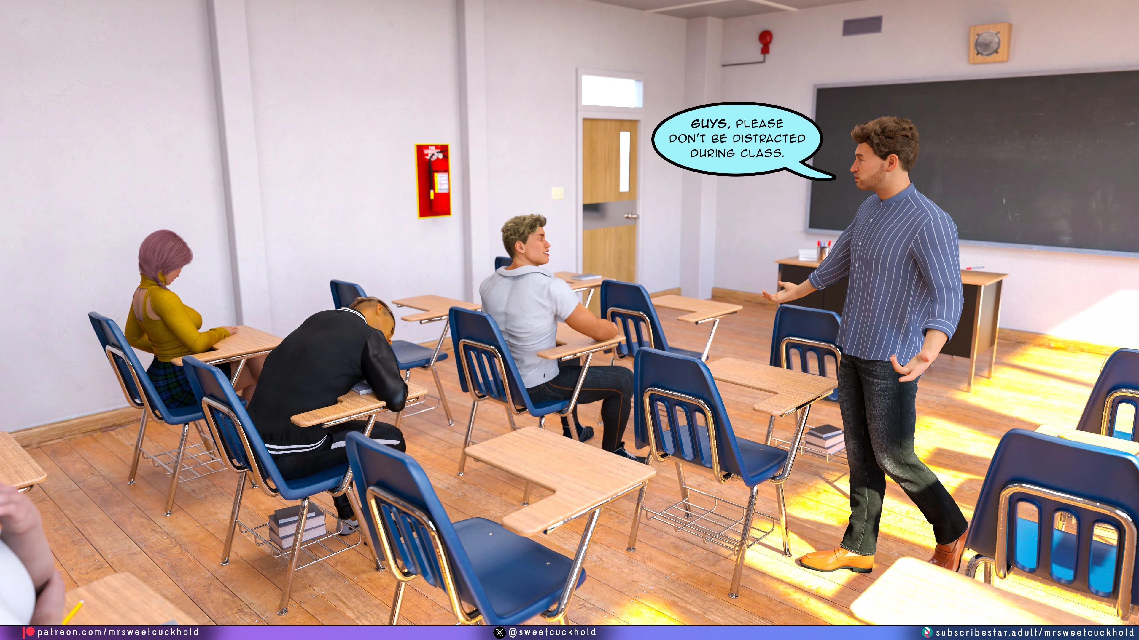 Undercover Betrayal [Mr.SweetCuckhold] 4 . Undercover Betrayal - Chapter 4 [Mr.SweetCuckhold] – page 73