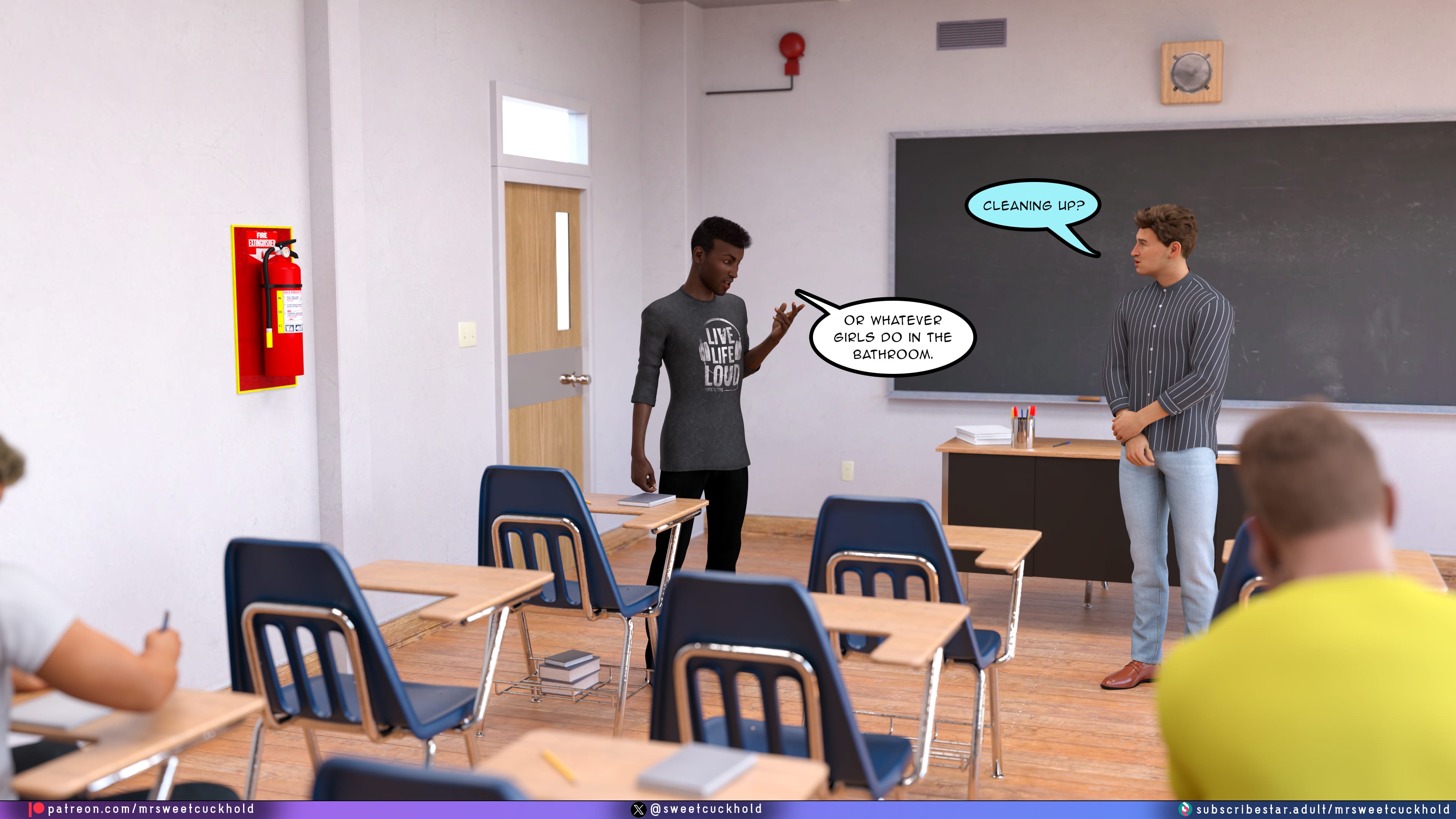 Undercover Betrayal [Mr.SweetCuckhold] 8 . Undercover Betrayal - Chapter 8 [Mr.SweetCuckhold] – page 101
