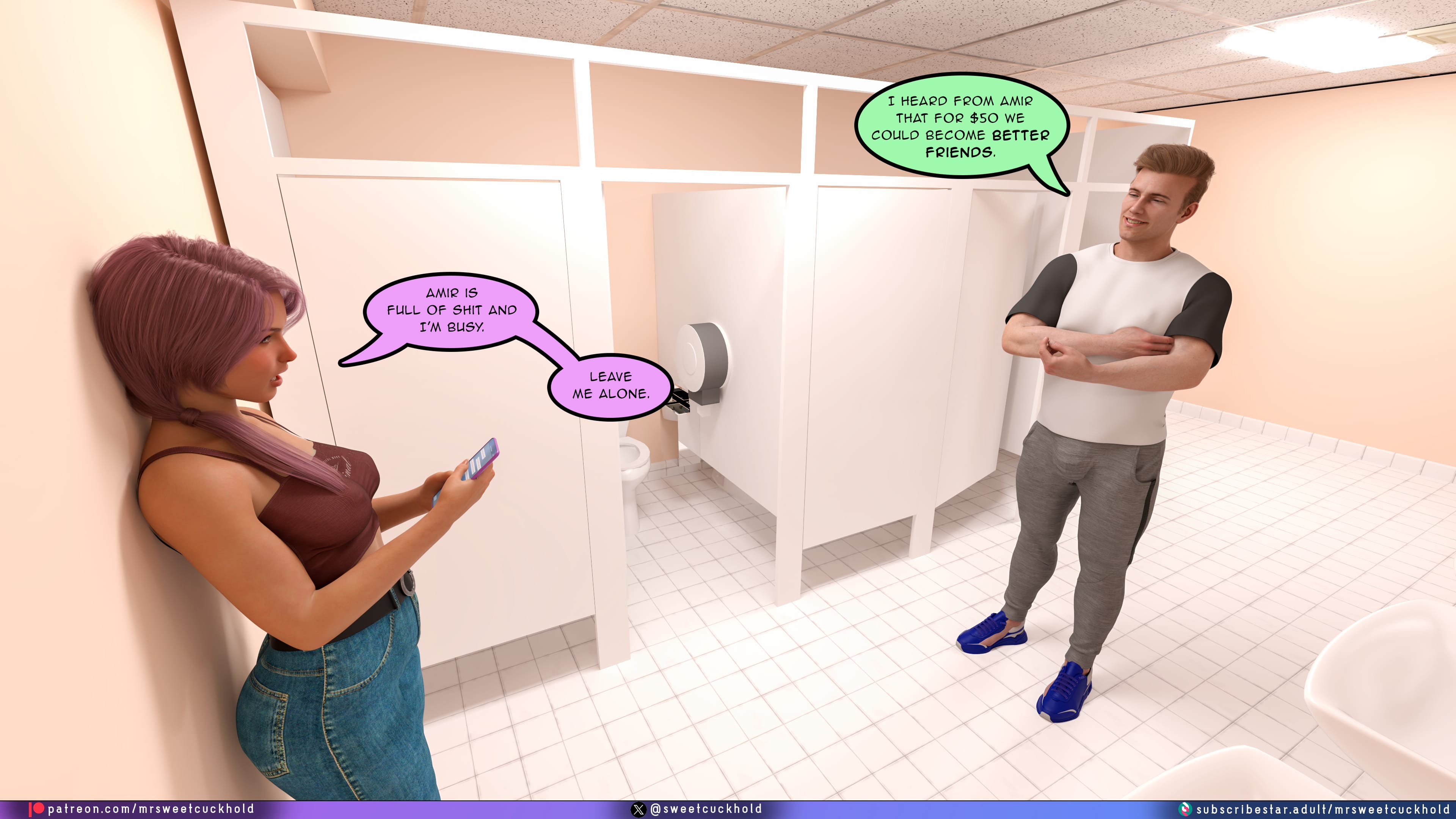 Undercover Betrayal [Mr.SweetCuckhold] 8 . Undercover Betrayal - Chapter 8 [Mr.SweetCuckhold] – page 138
