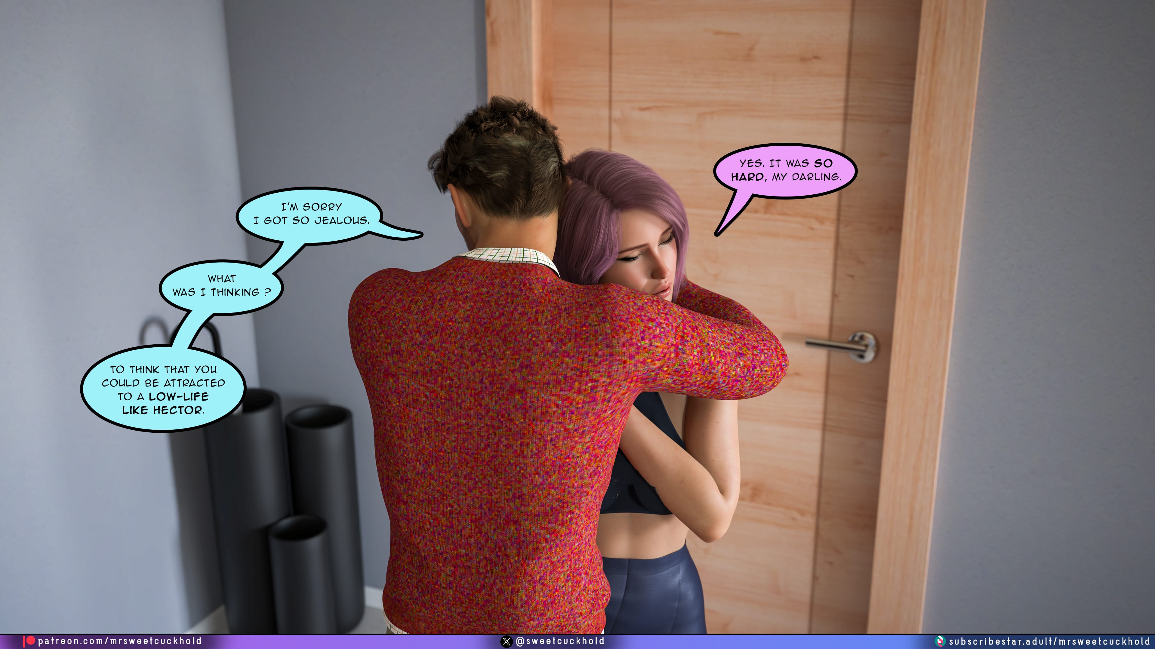 Undercover Betrayal [Mr.SweetCuckhold] 8 . Undercover Betrayal - Chapter 8 [Mr.SweetCuckhold] – page 16